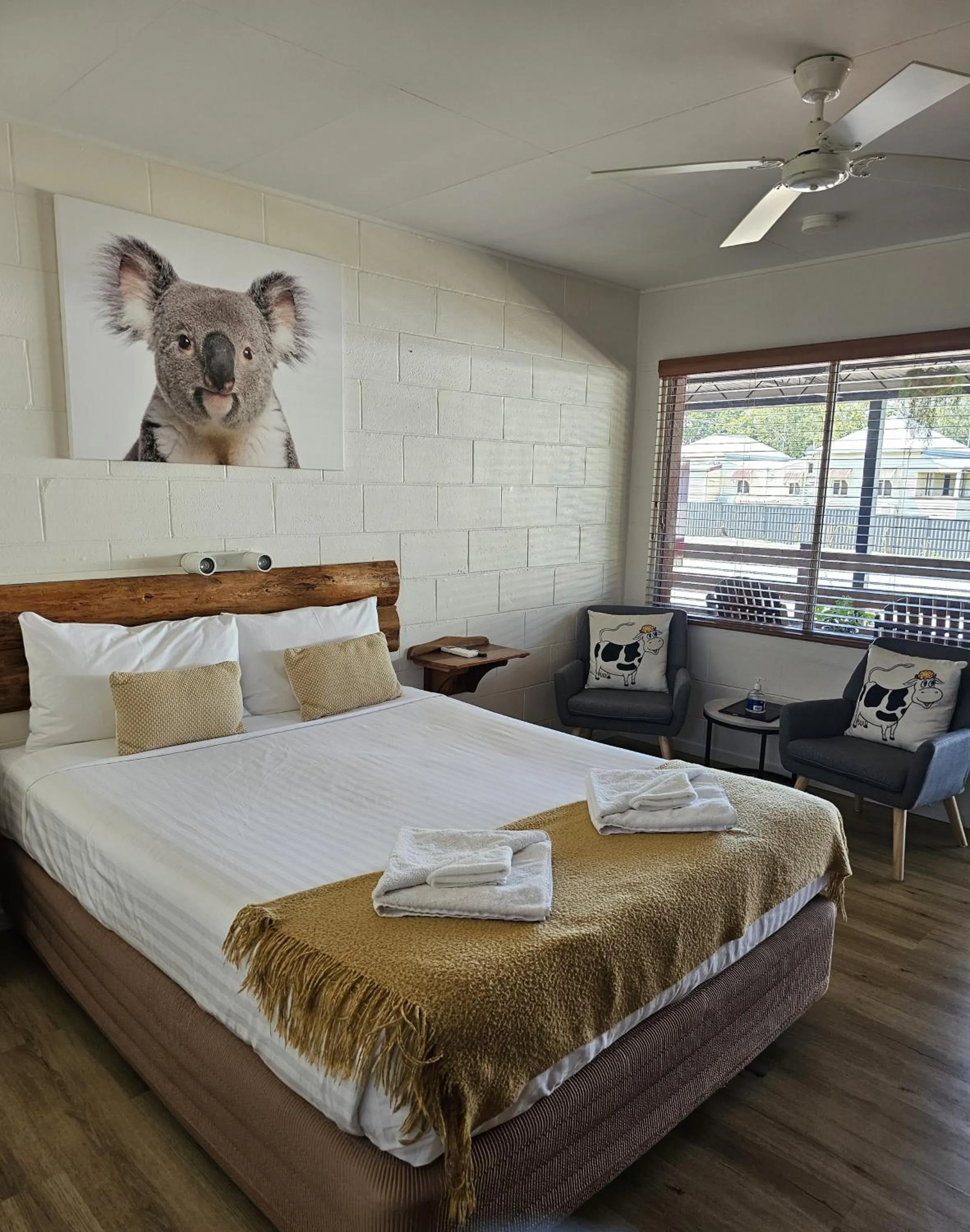 Bed in Kilcoy Motel