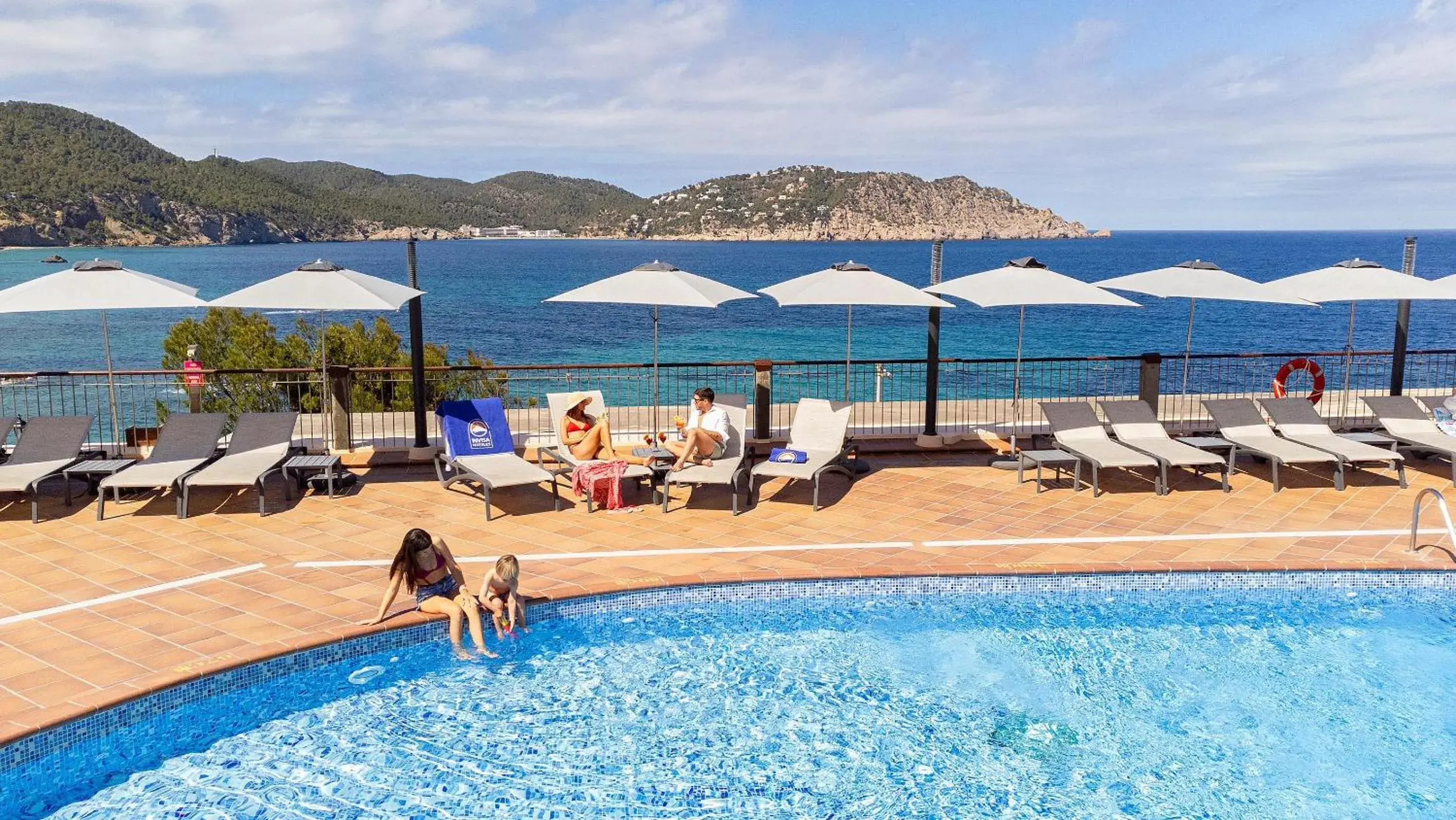 Swimming pool in Invisa Hotel Club Cala Verde Swimming pool in Invisa Hotel Club Cala Verde