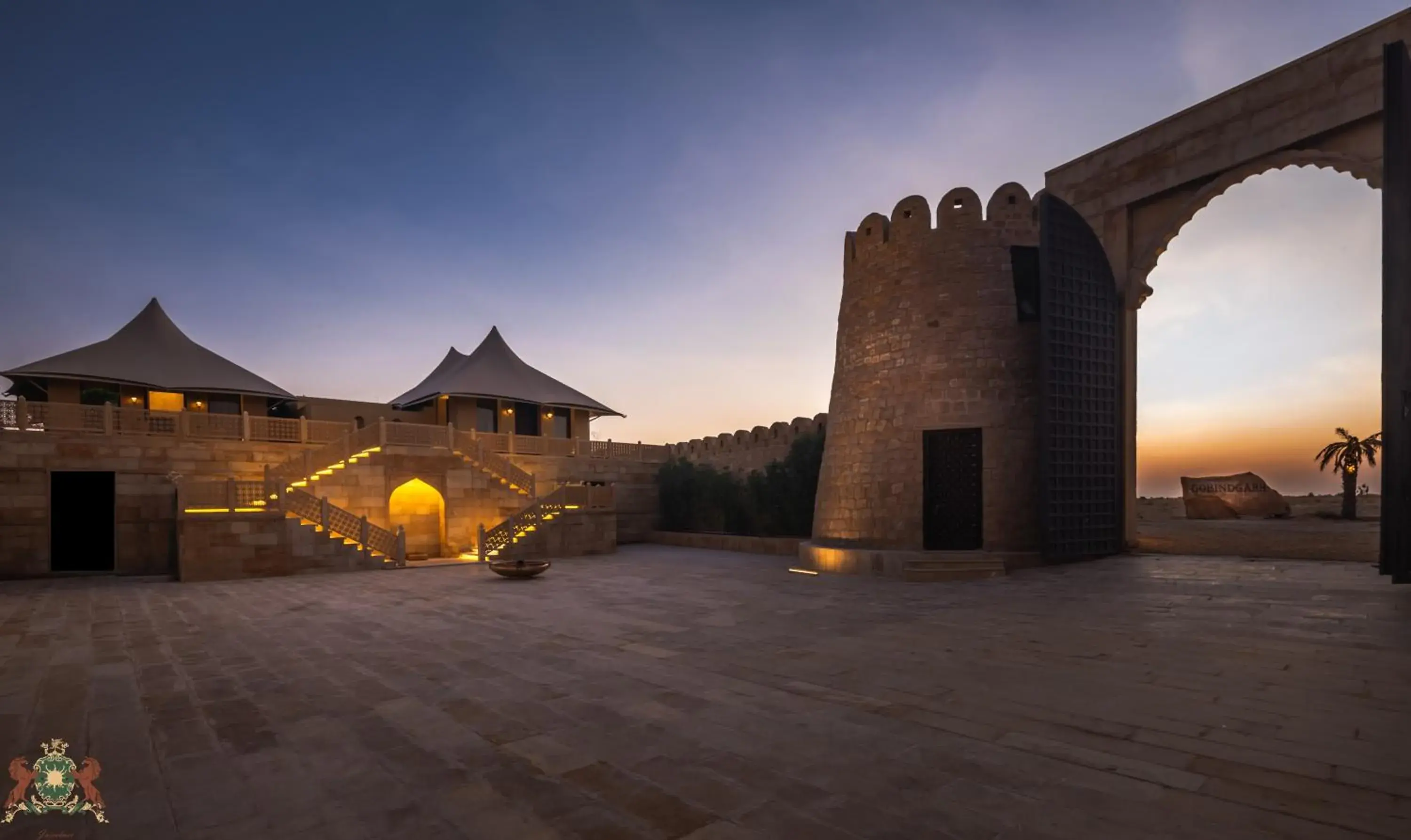 Facade/entrance in Gobindgarh Jaisalmer Facade/entrance in Gobindgarh Jaisalmer