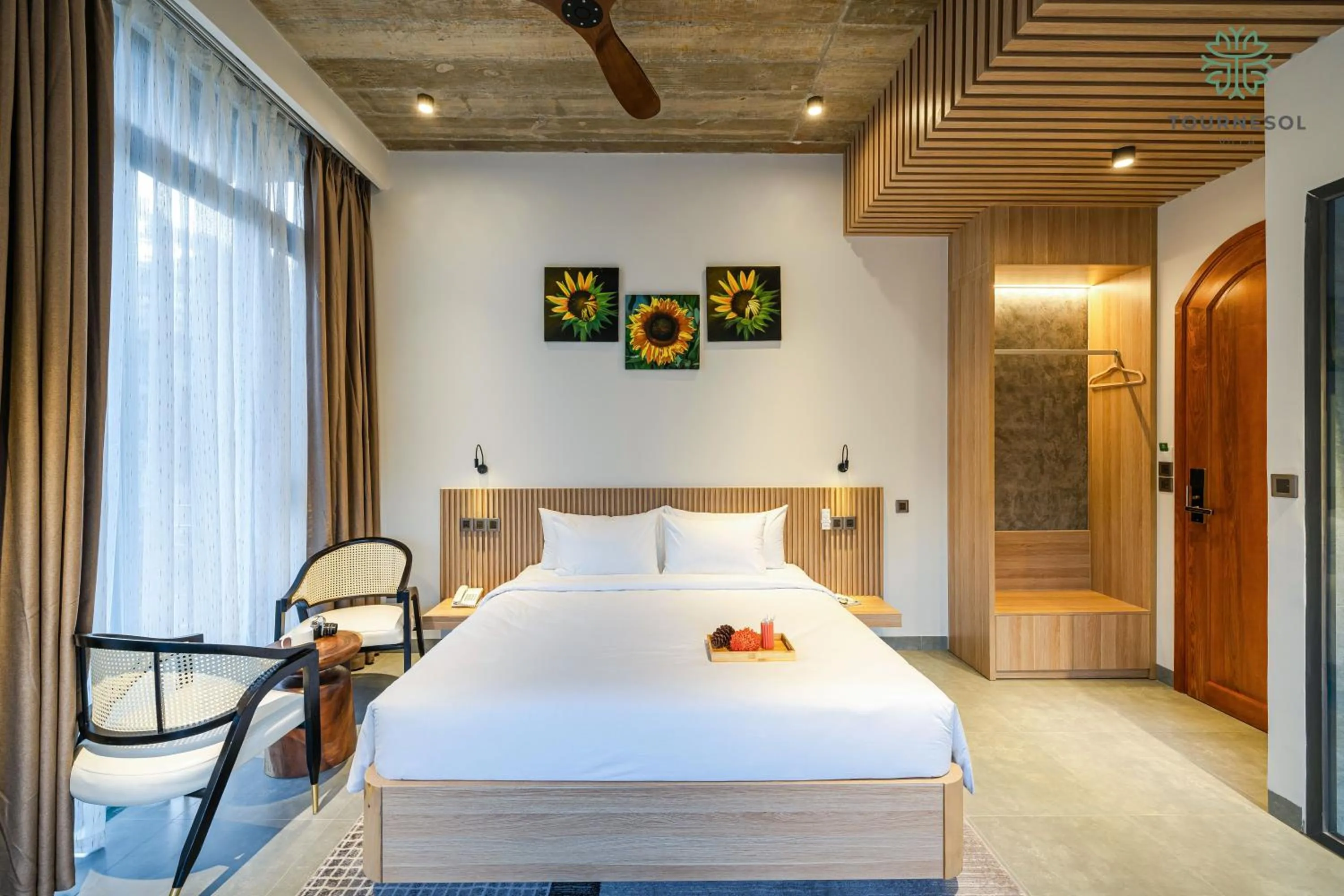 Bed in Tournesol Villa Dalat