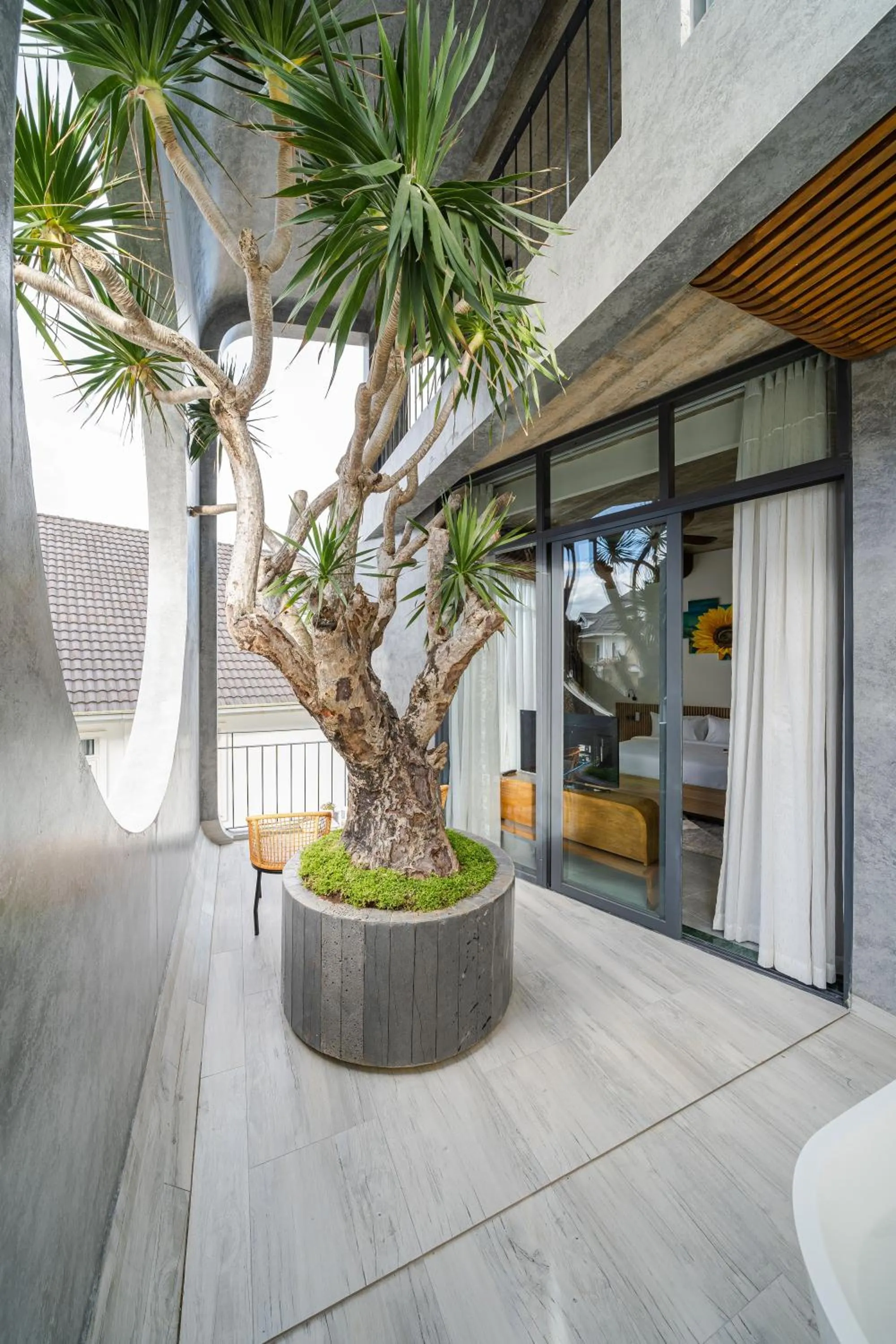 Balcony/Terrace in Tournesol Villa Dalat