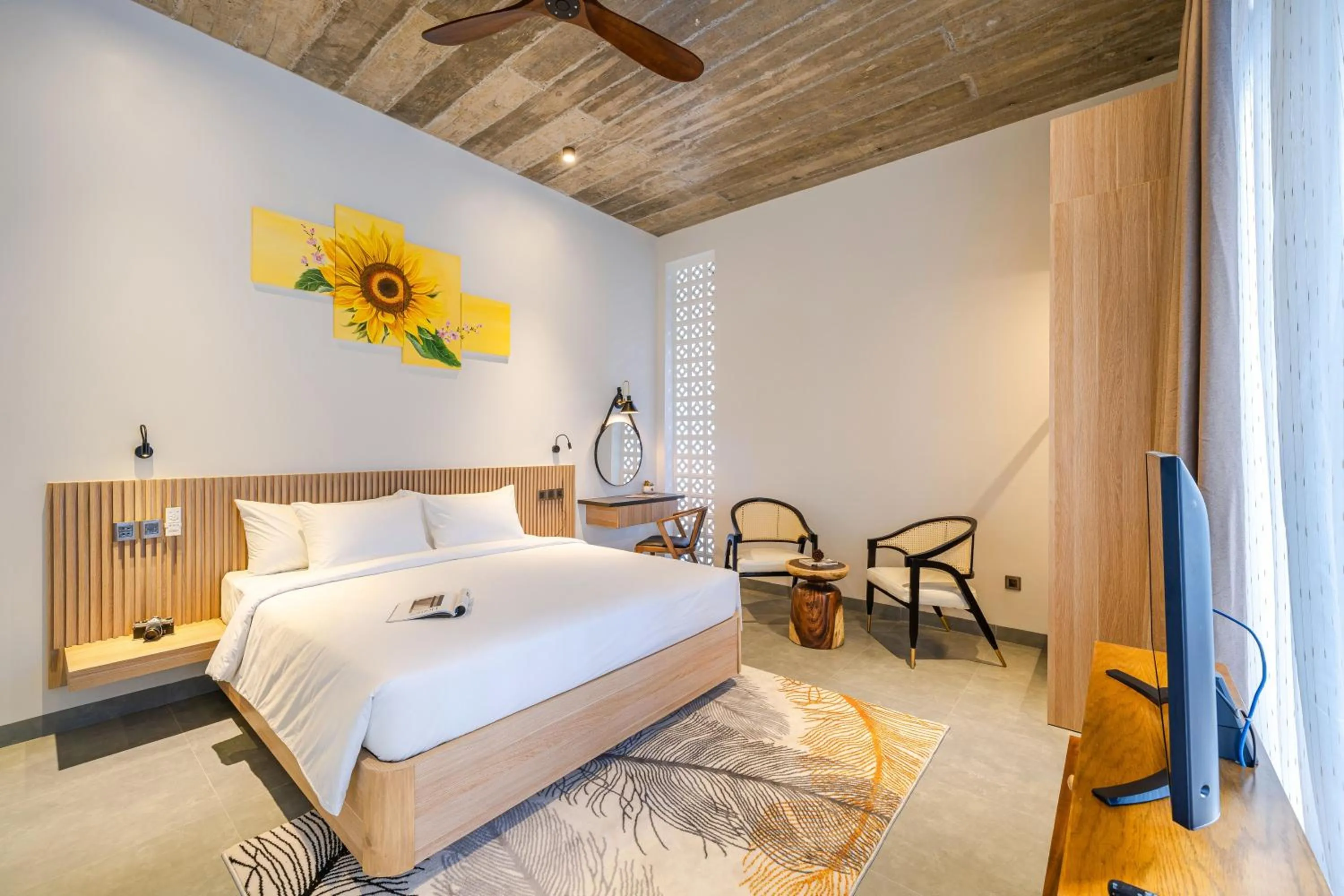 Bed in Tournesol Villa Dalat