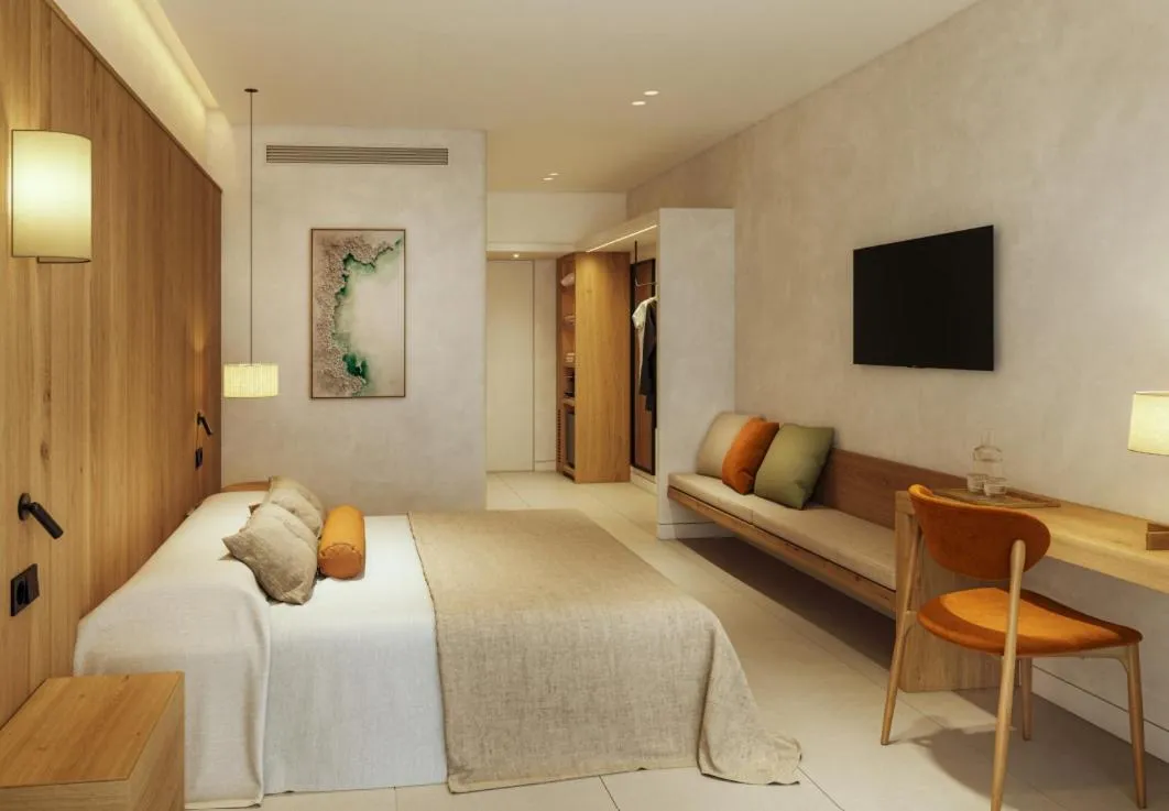 Bed in Hotel Delfín 4 Sup