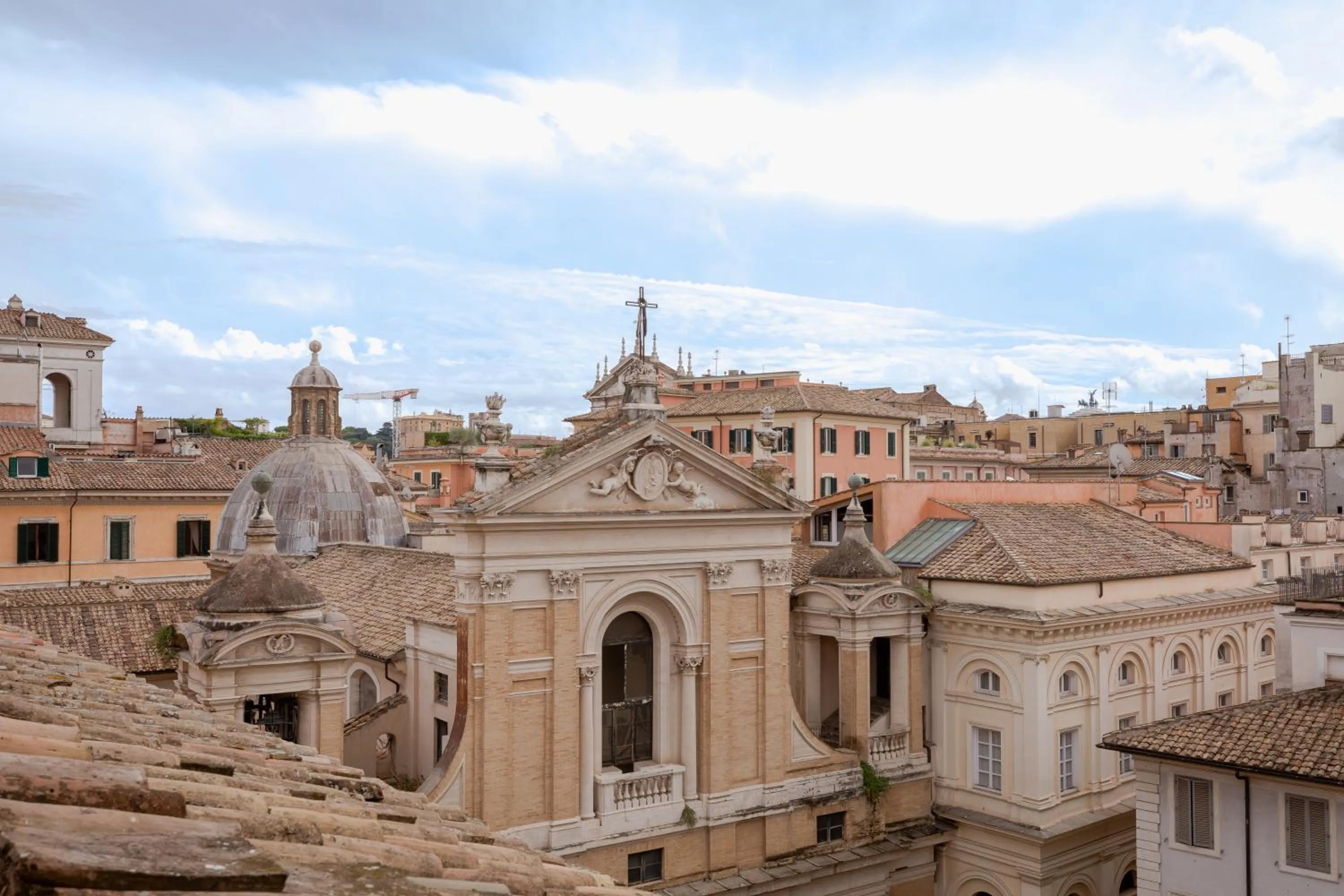 City view in Torre Capranica
