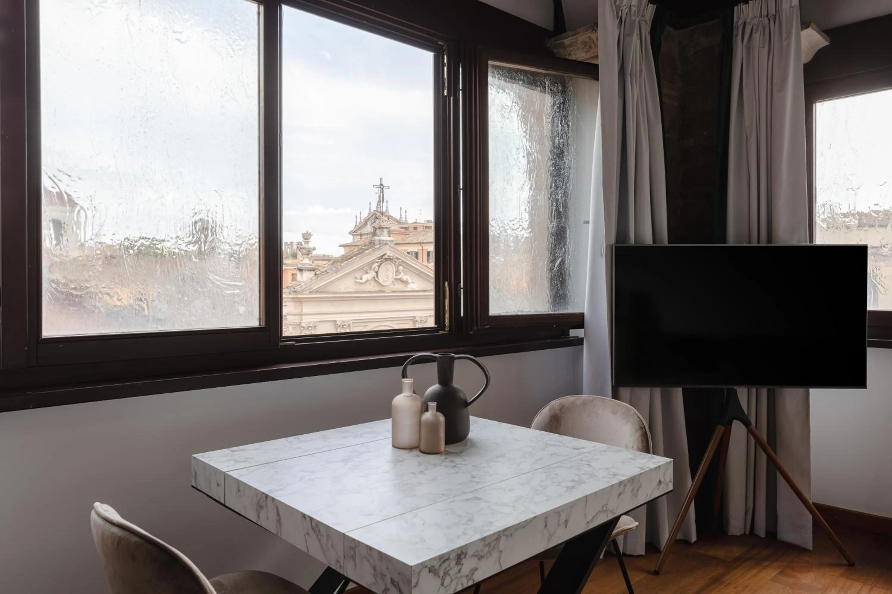 Decorative detail in Torre Capranica