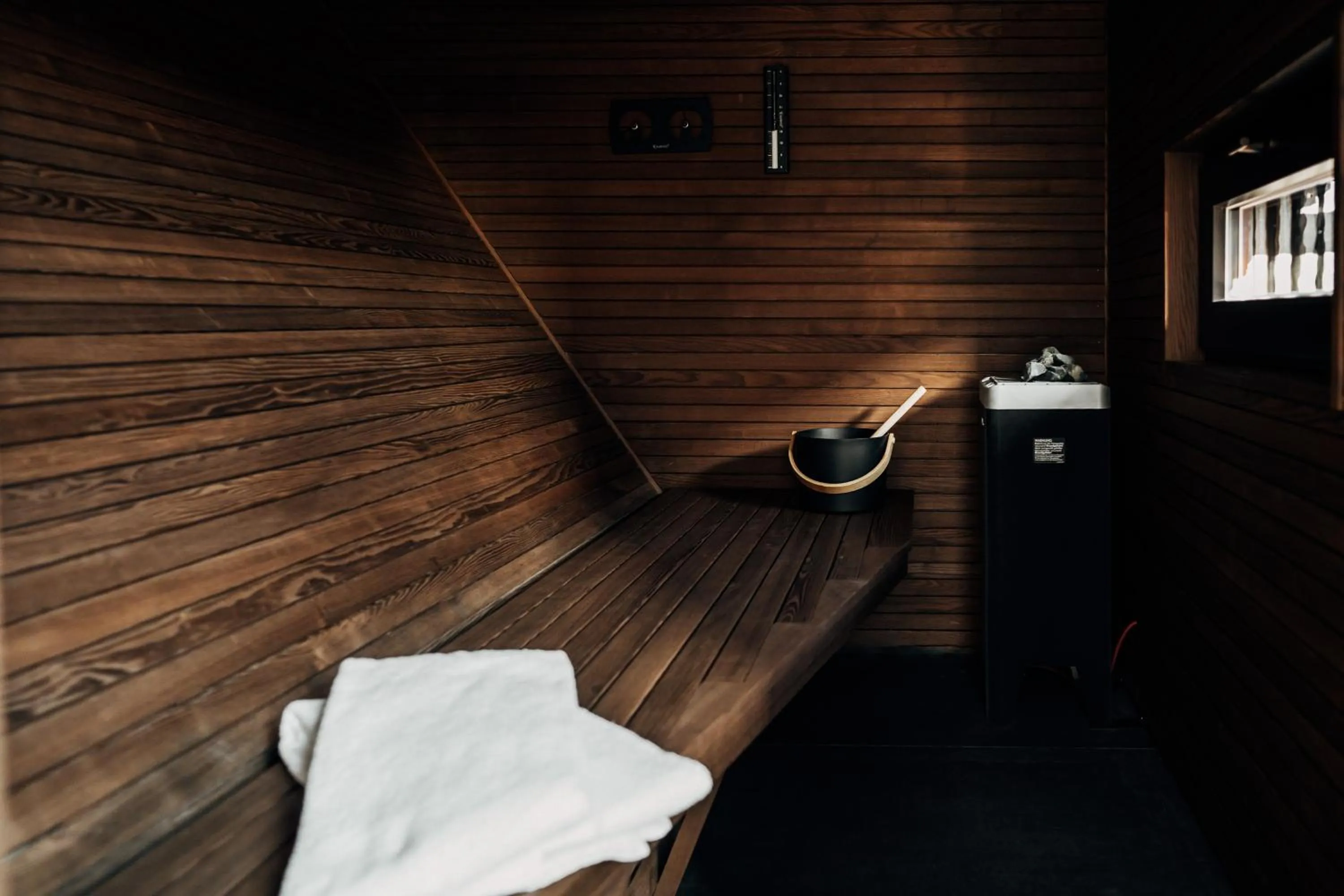 Sauna in Bootshaus Amberg