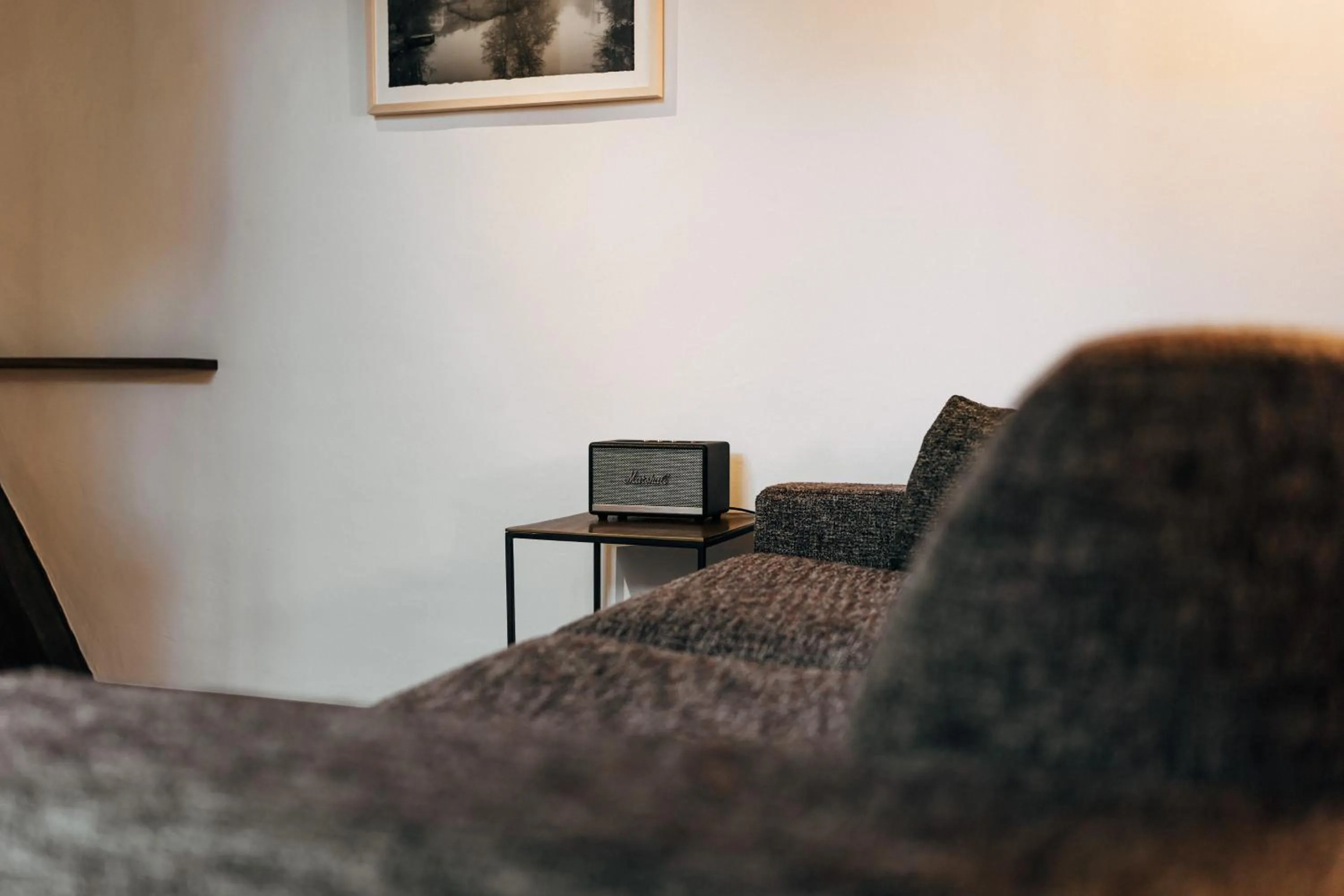 Seating area in Bootshaus Amberg