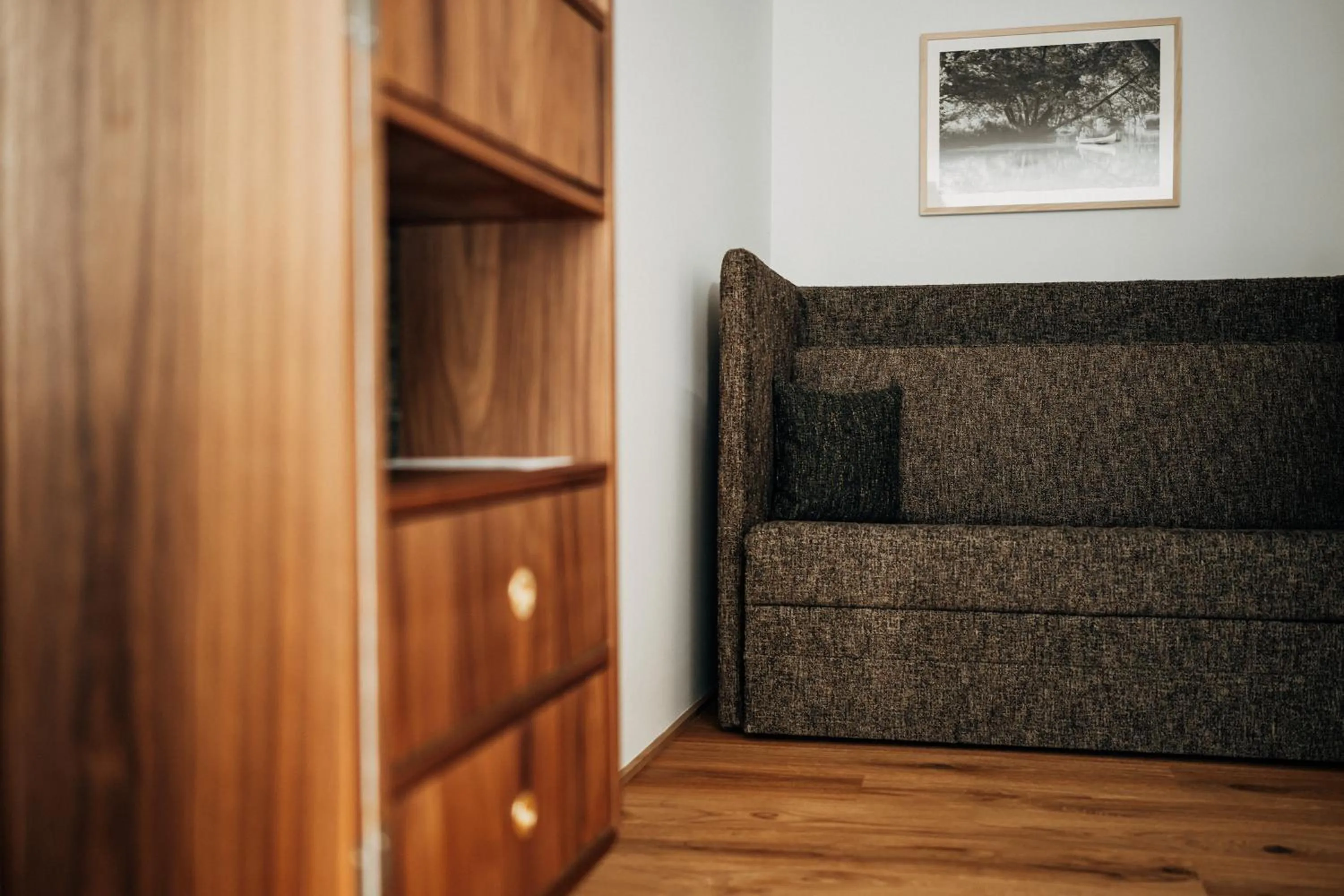 Seating area in Bootshaus Amberg