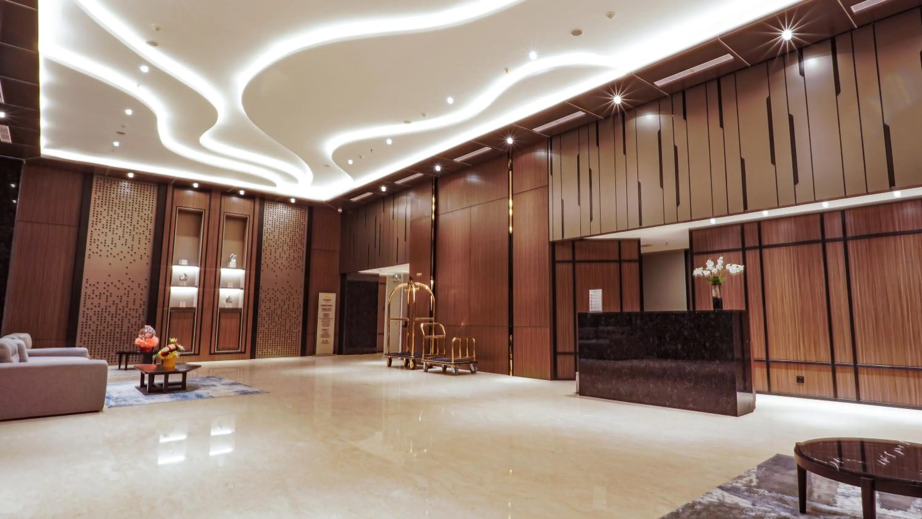 Lobby or reception in FUGO Hotel Samarinda