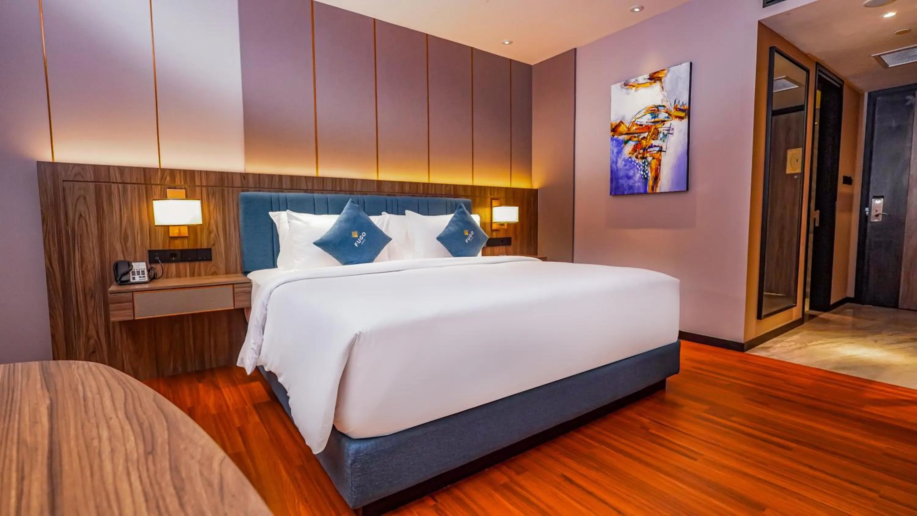 Bedroom, Bed in FUGO Hotel Samarinda