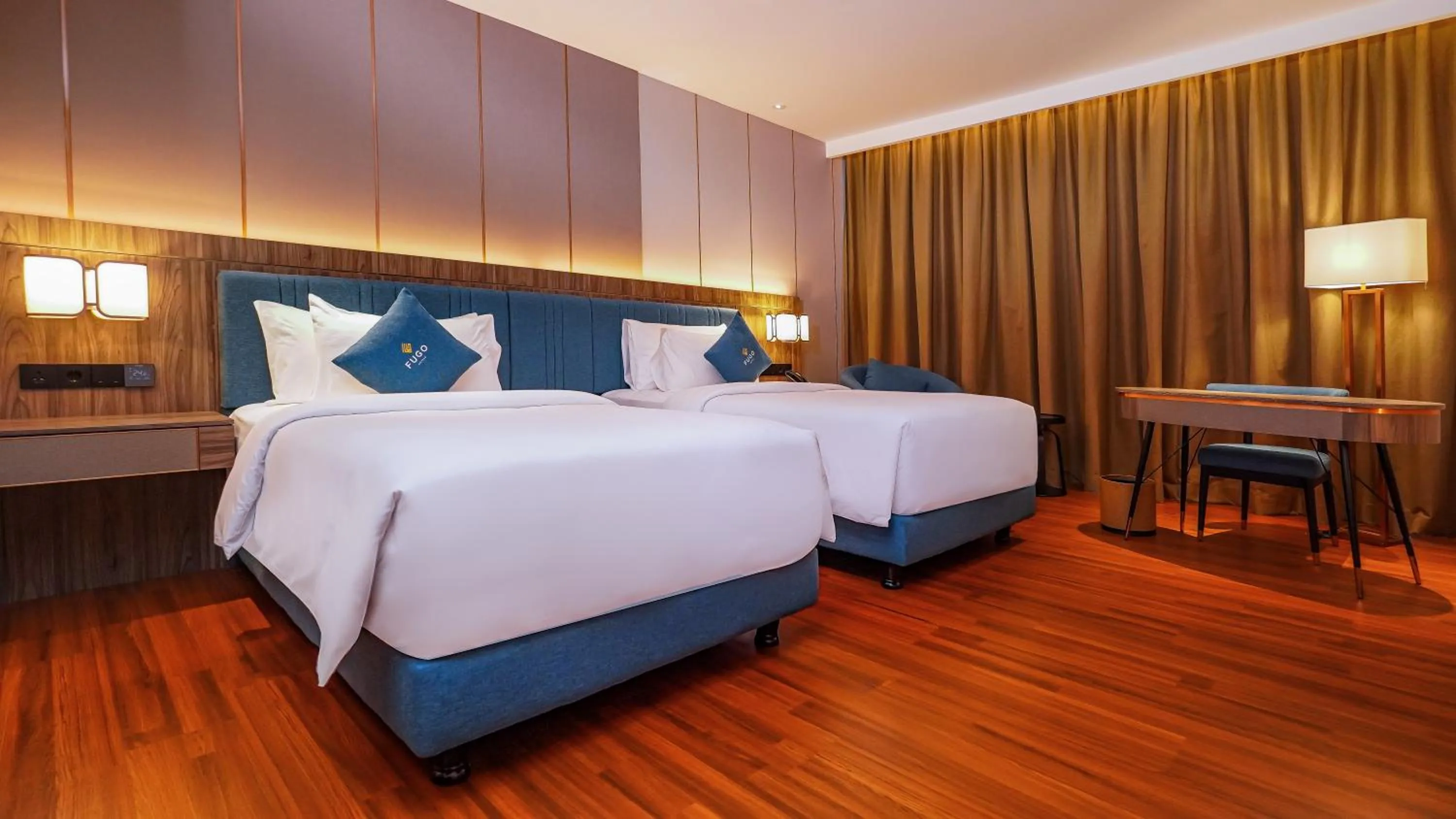 Bed in FUGO Hotel Samarinda