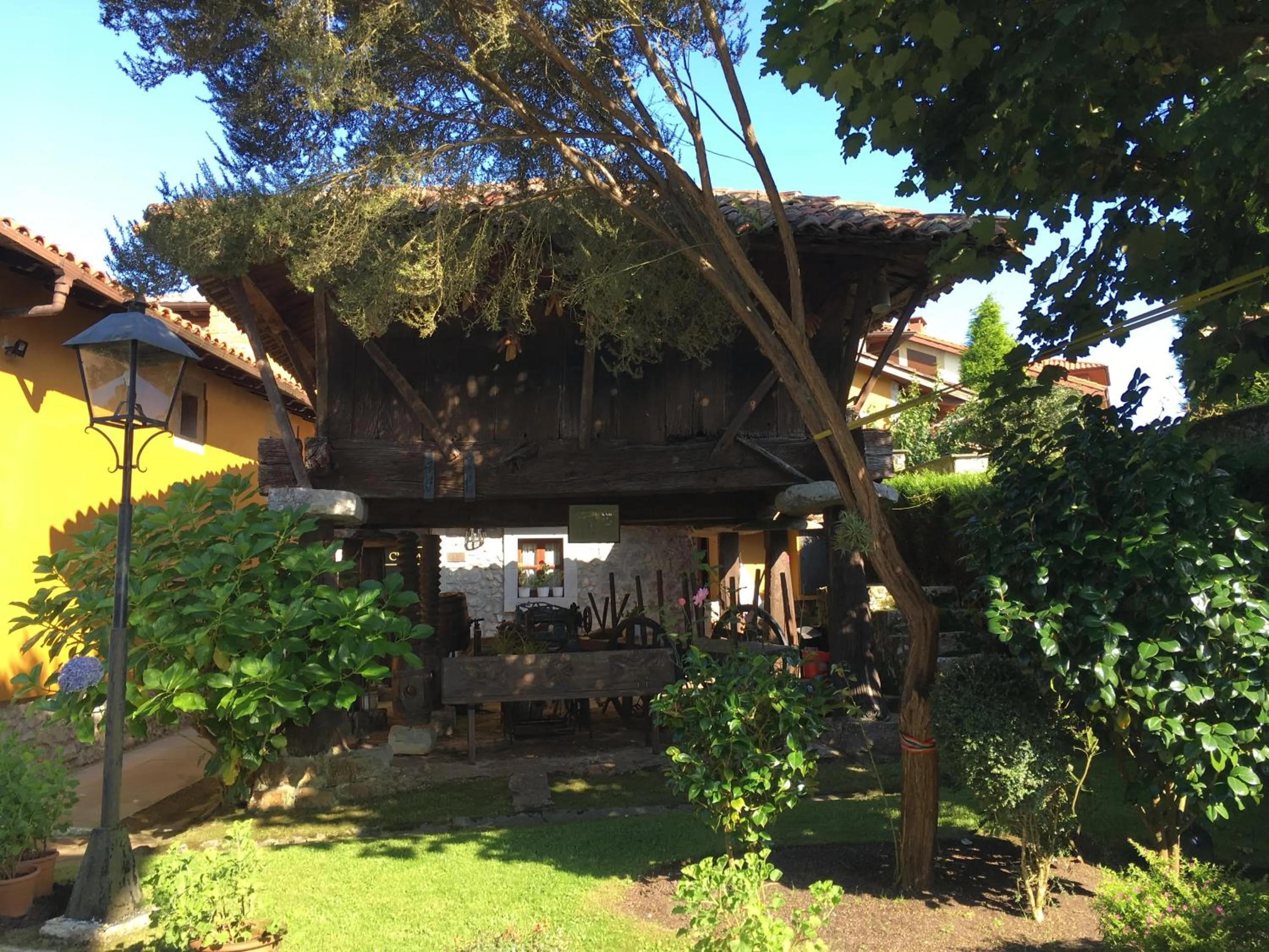 Garden in Hotel La Arquera