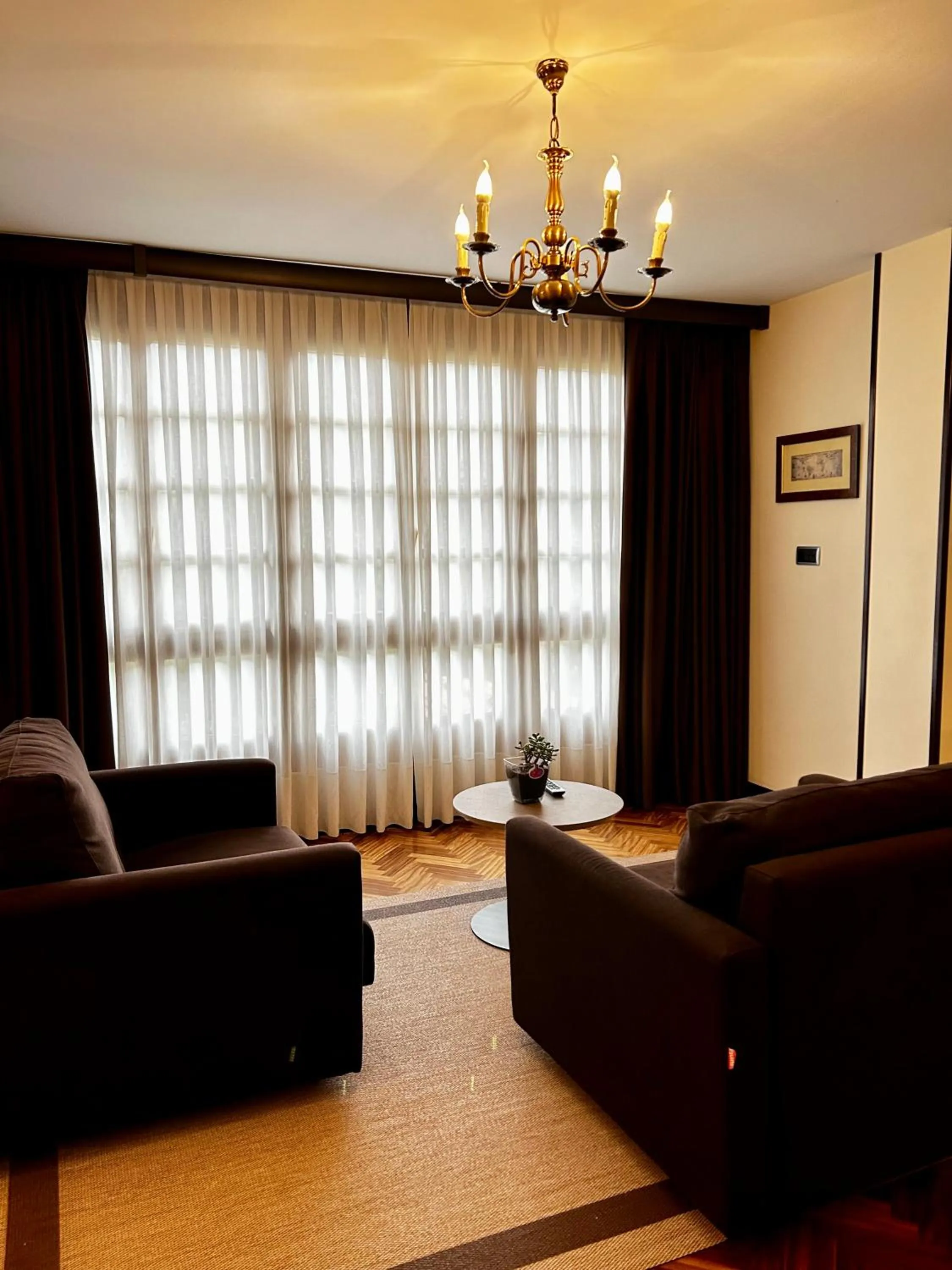 Living room in Hotel La Arquera