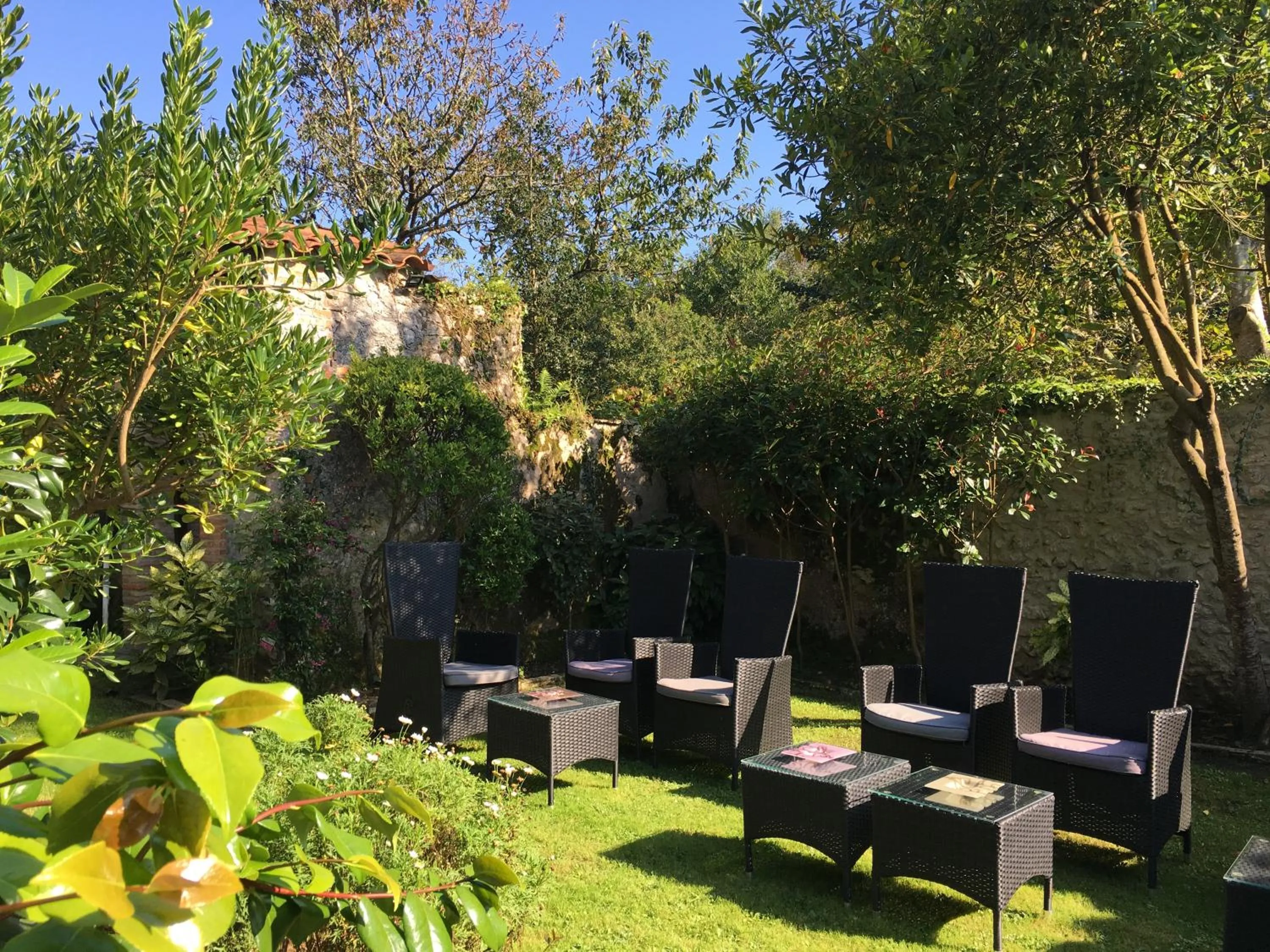 Garden in Hotel La Arquera