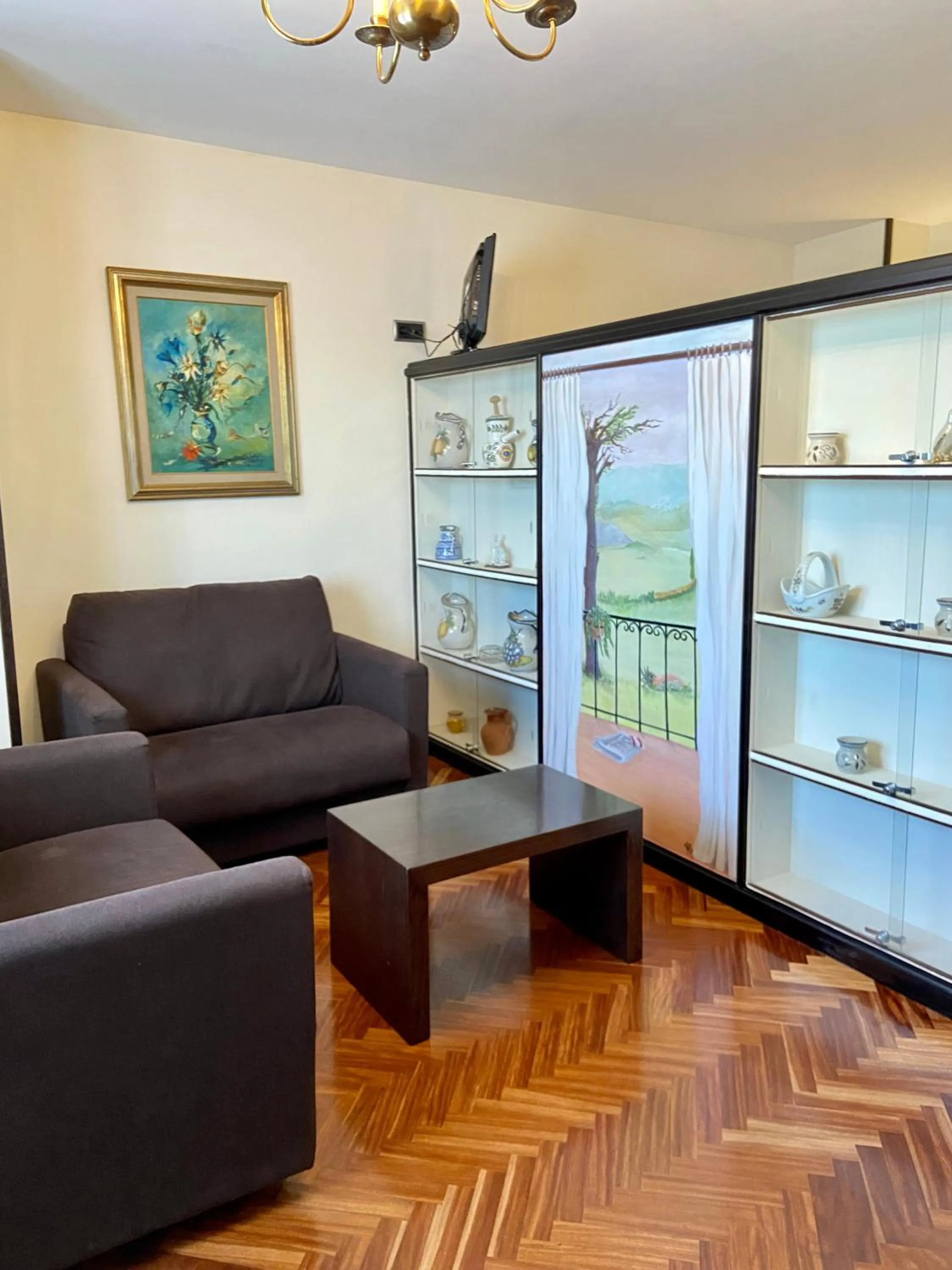 Living room in Hotel La Arquera