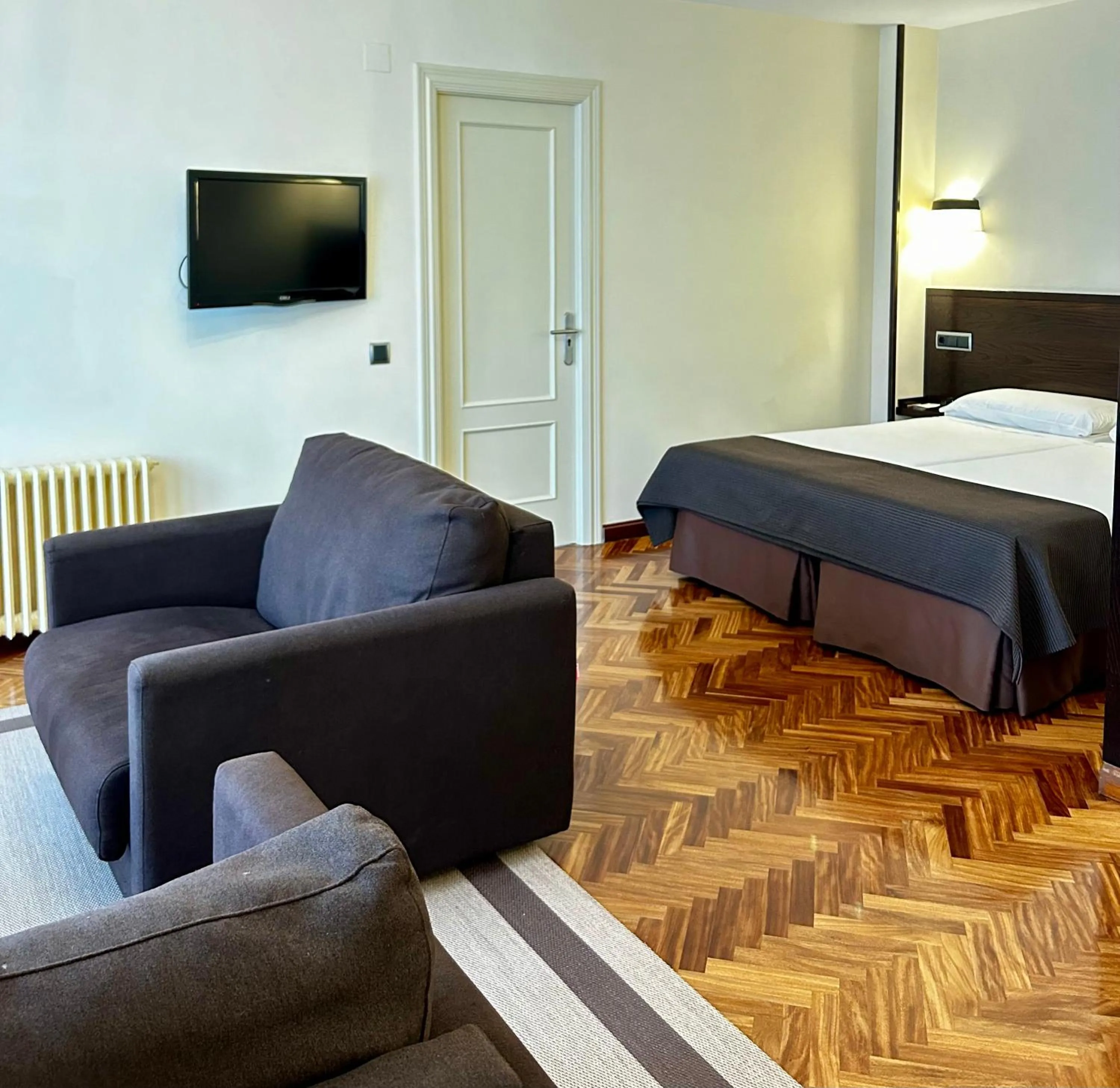 Bed in Hotel La Arquera