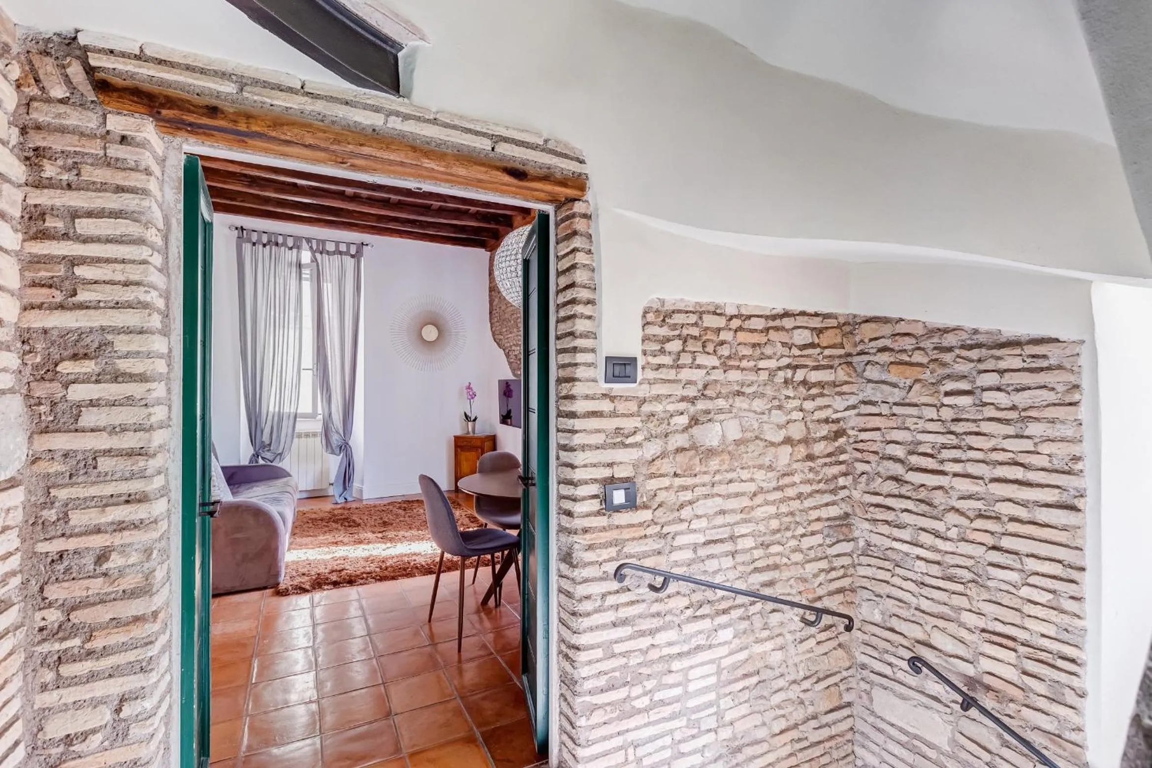 Living room in Campo dei fiori Royal Orchid apartment