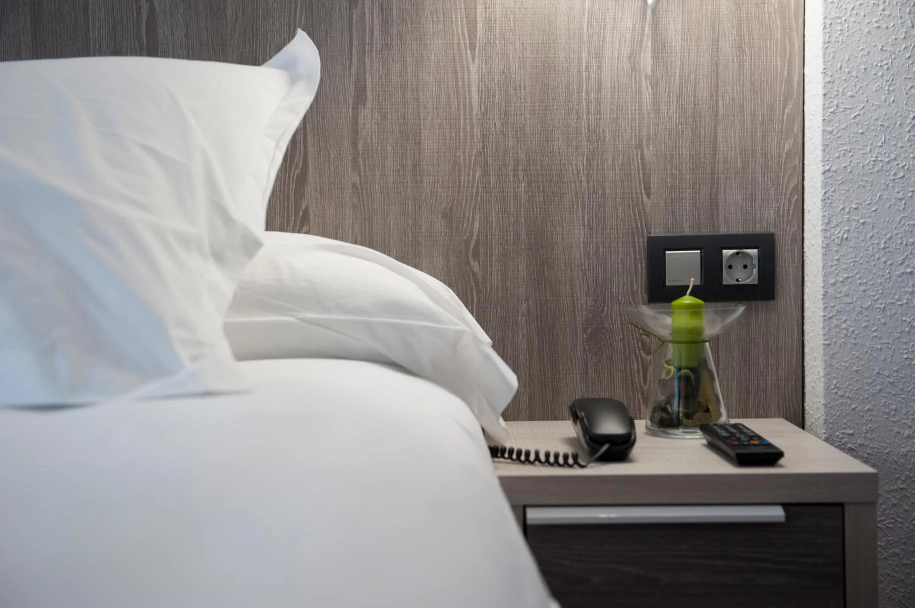 Decorative detail, Bed in Hotel La Palma de Llanes