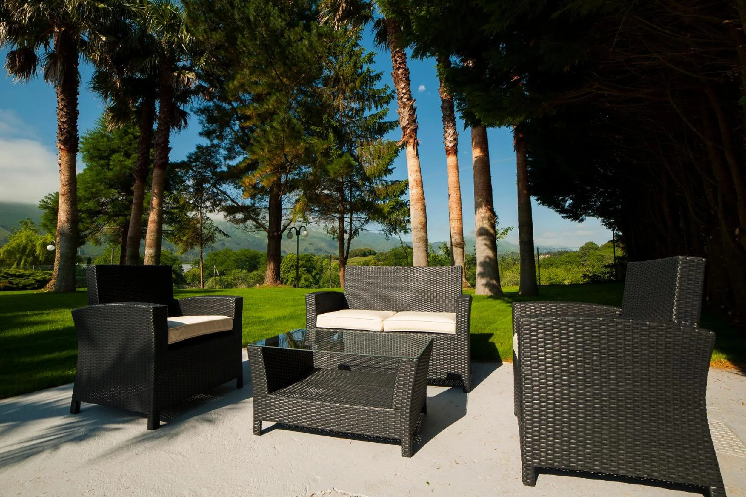 Garden in Hotel La Palma de Llanes