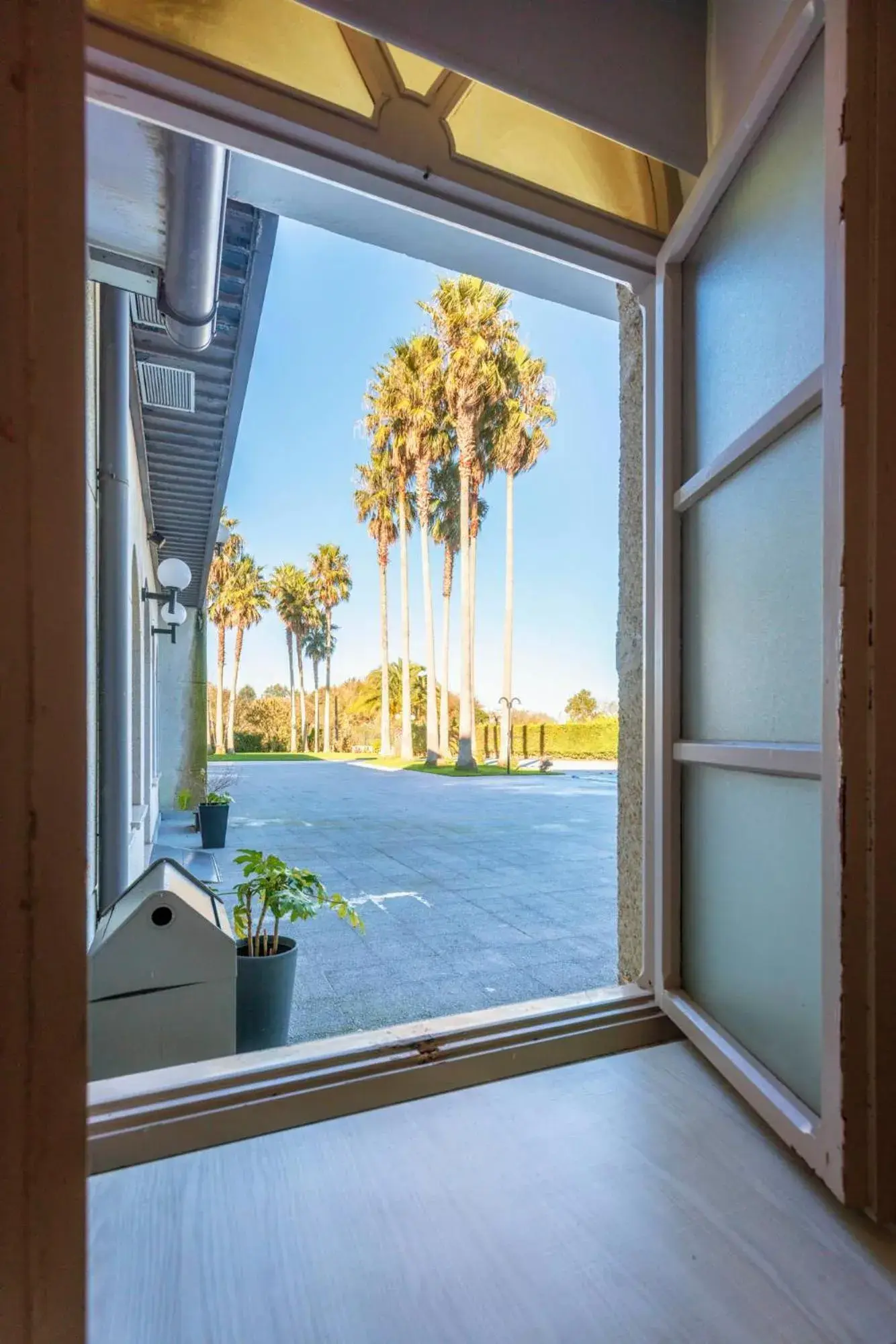 Property building in Hotel La Palma de Llanes Property building in Hotel La Palma de Llanes