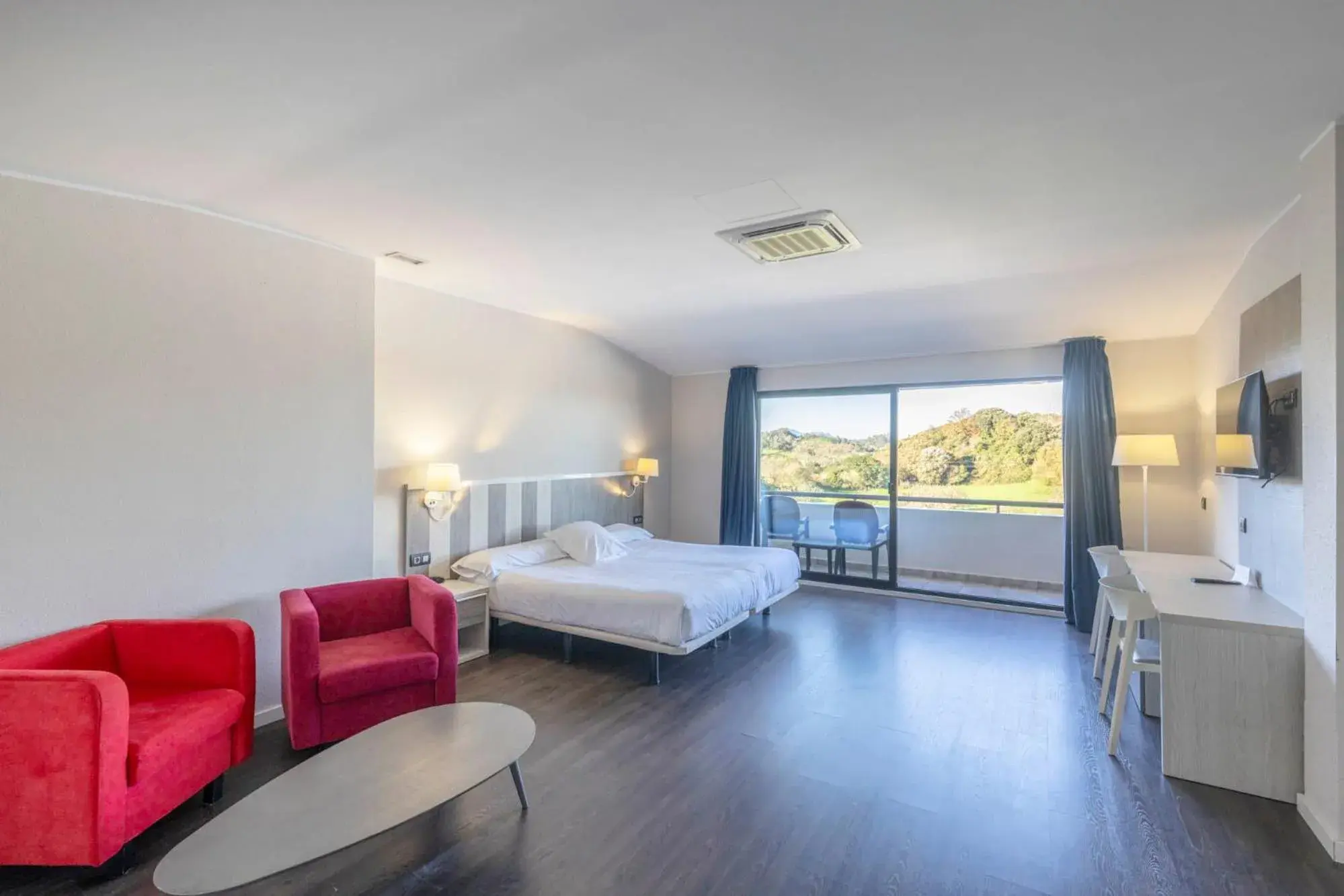 Bedroom, Bed in Hotel La Palma de Llanes Bedroom, Bed in Hotel La Palma de Llanes