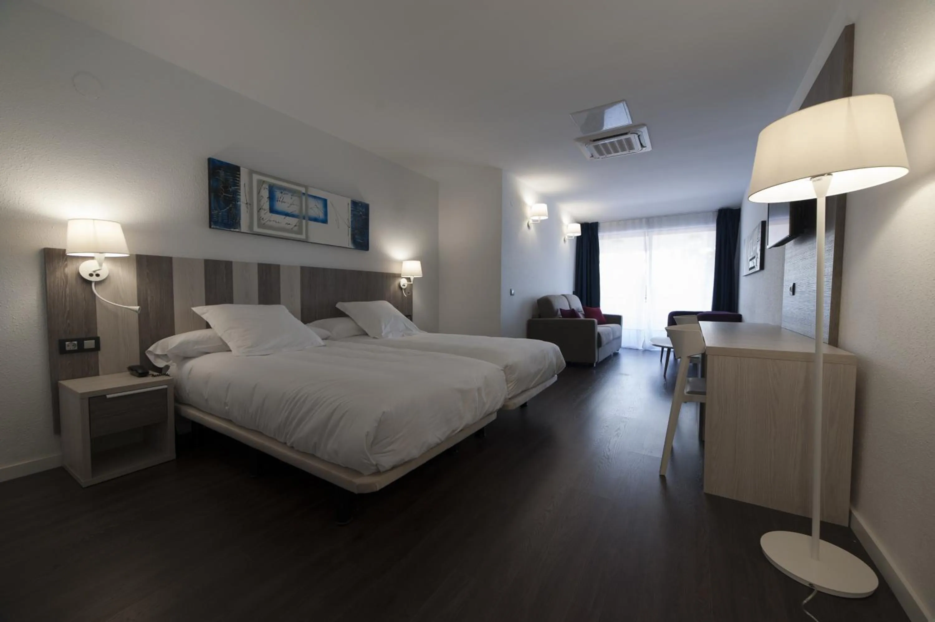 Photo of the whole room, Bed in Hotel La Palma de Llanes