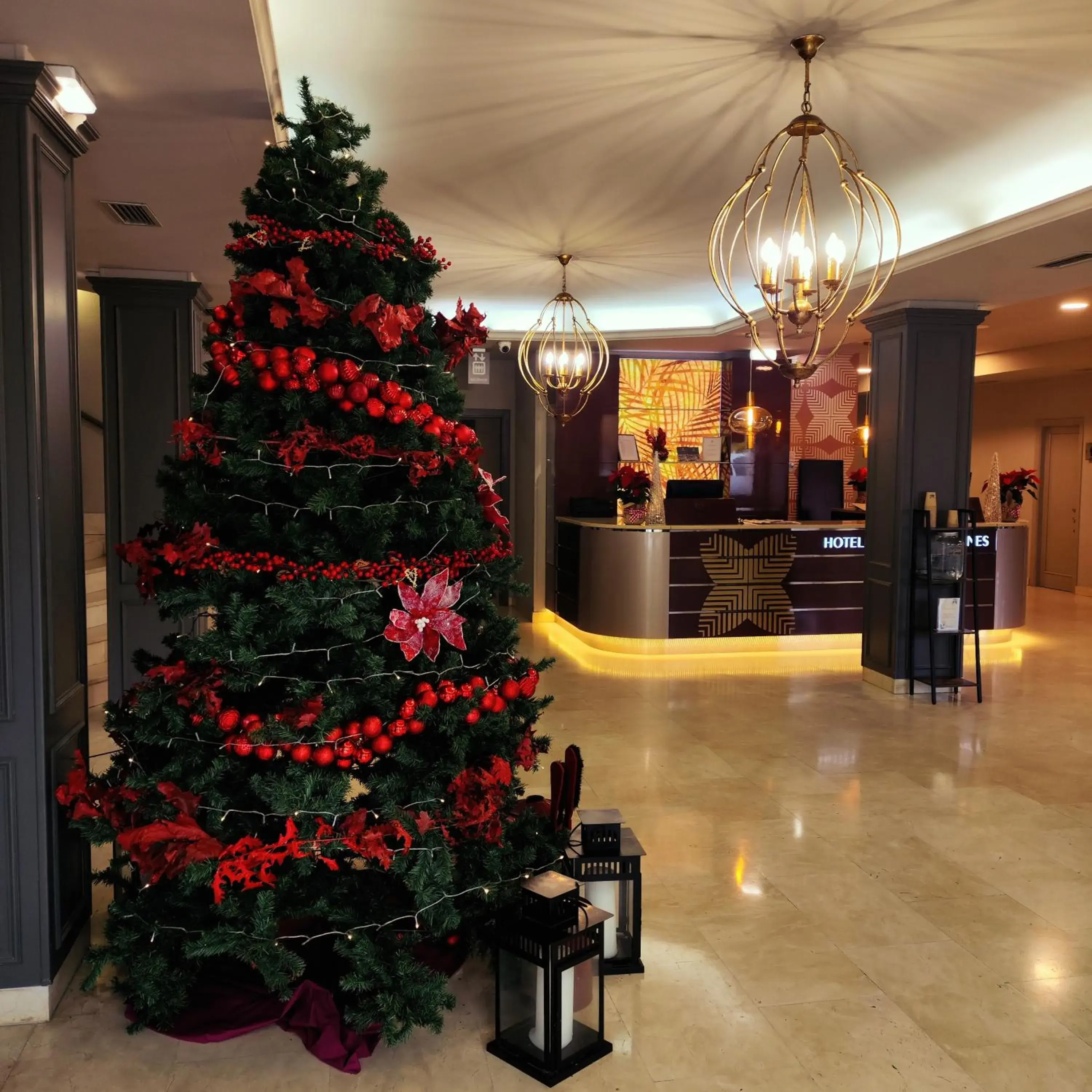 Lobby or reception in Hotel La Palma de Llanes Lobby or reception in Hotel La Palma de Llanes