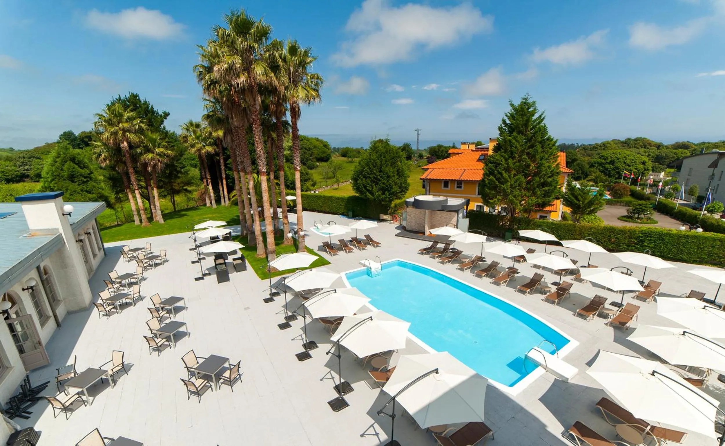 Bird's eye view in Hotel La Palma de Llanes