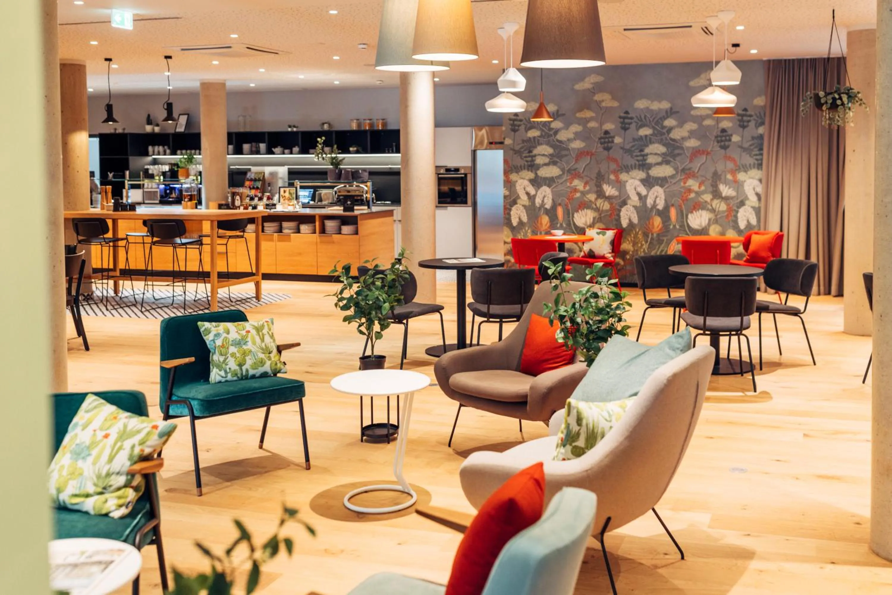 Living room in harry's home Villach hotel & apartments