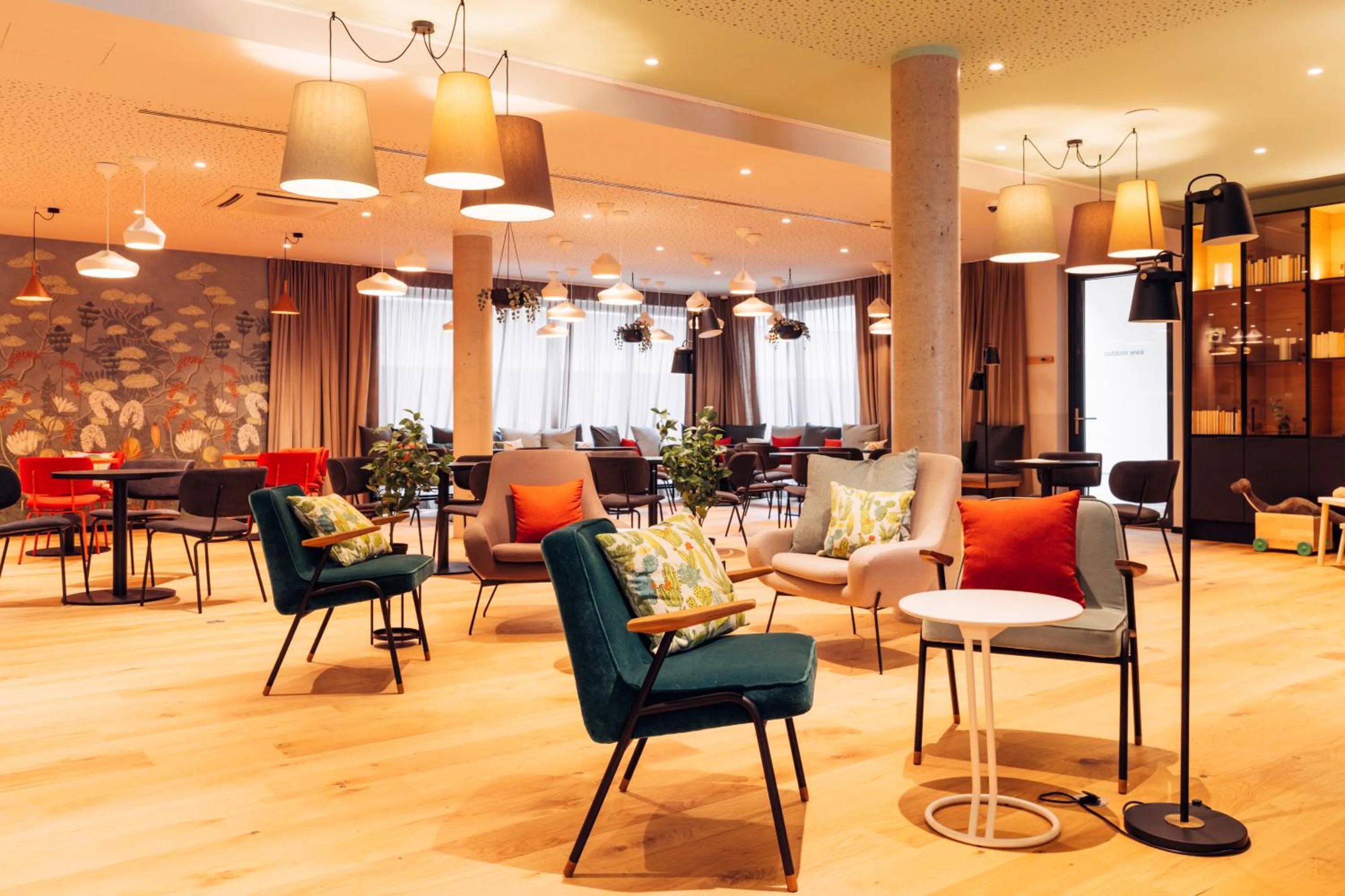 Living room in harry's home Villach hotel & apartments