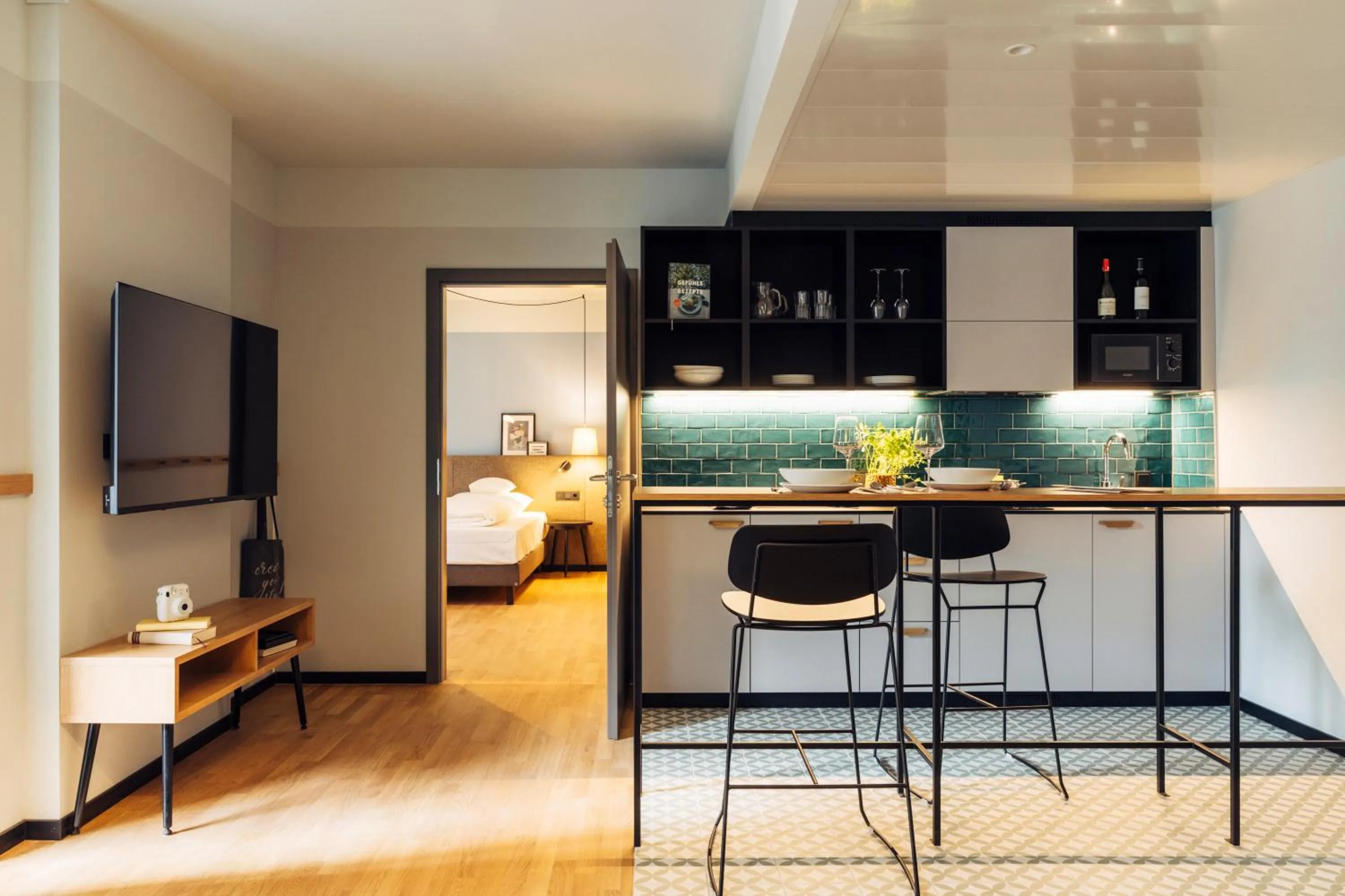 TV and multimedia in harry's home Villach hotel & apartments