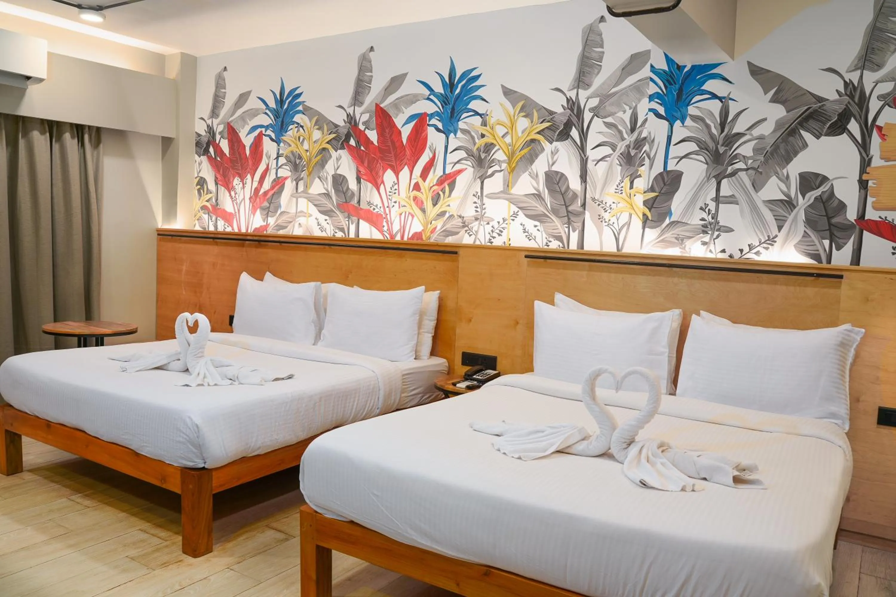 Bed in Indie Stays Goa