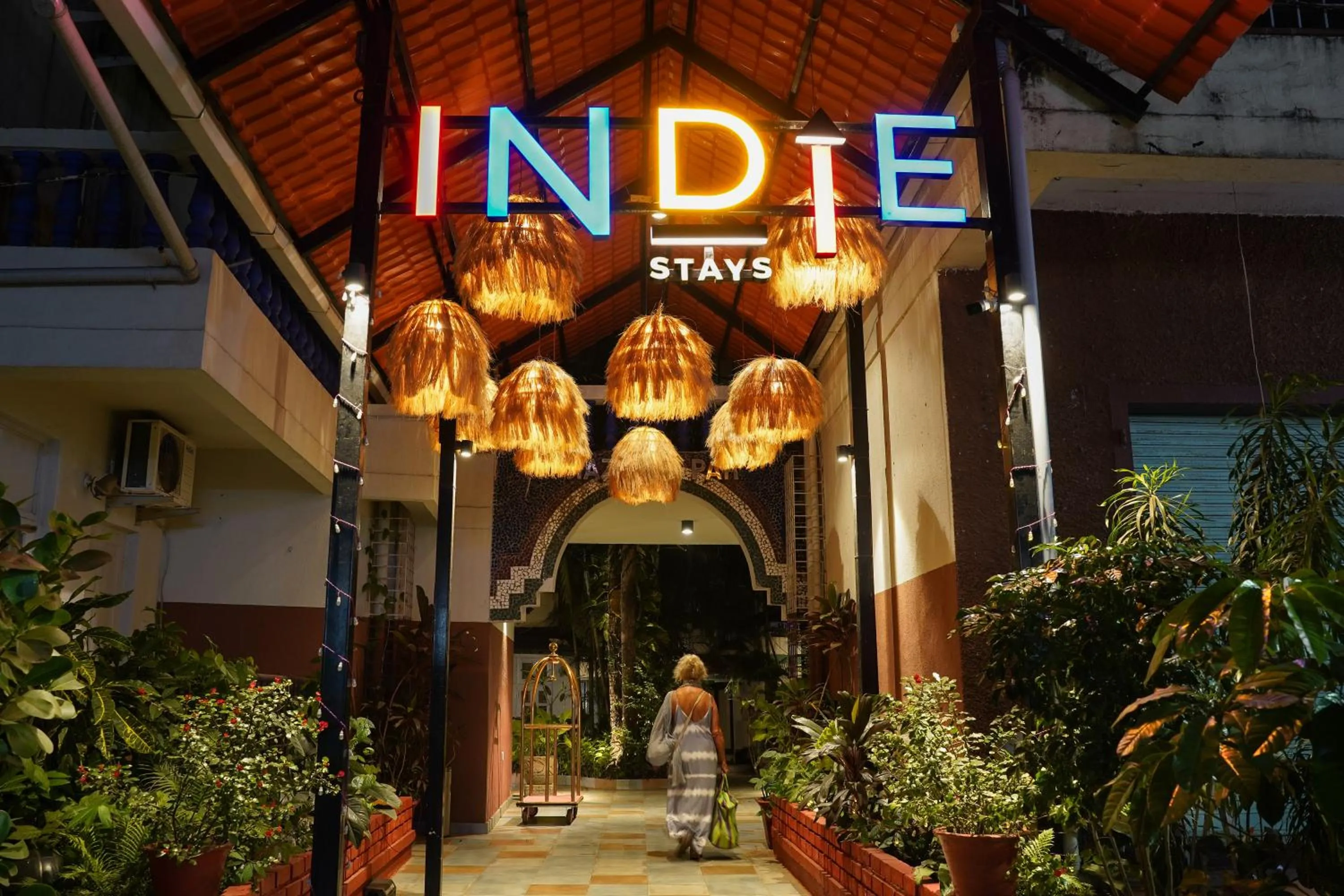 Lobby or reception in Indie Stays Goa