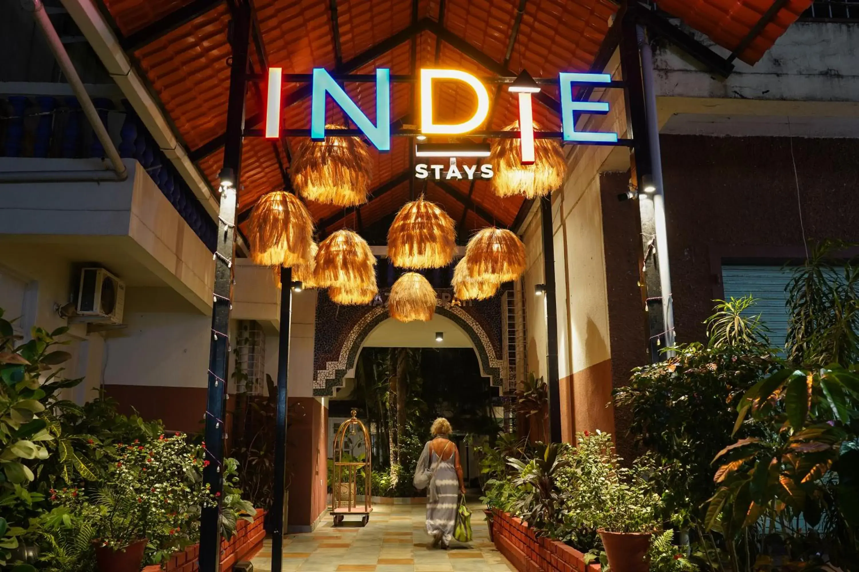 Lobby or reception in Indie Stays Goa Lobby or reception in Indie Stays Goa