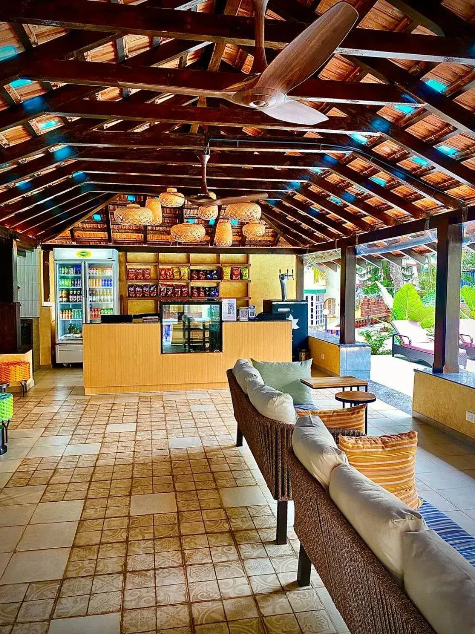 Lounge or bar in Indie Stays Goa Lounge or bar in Indie Stays Goa