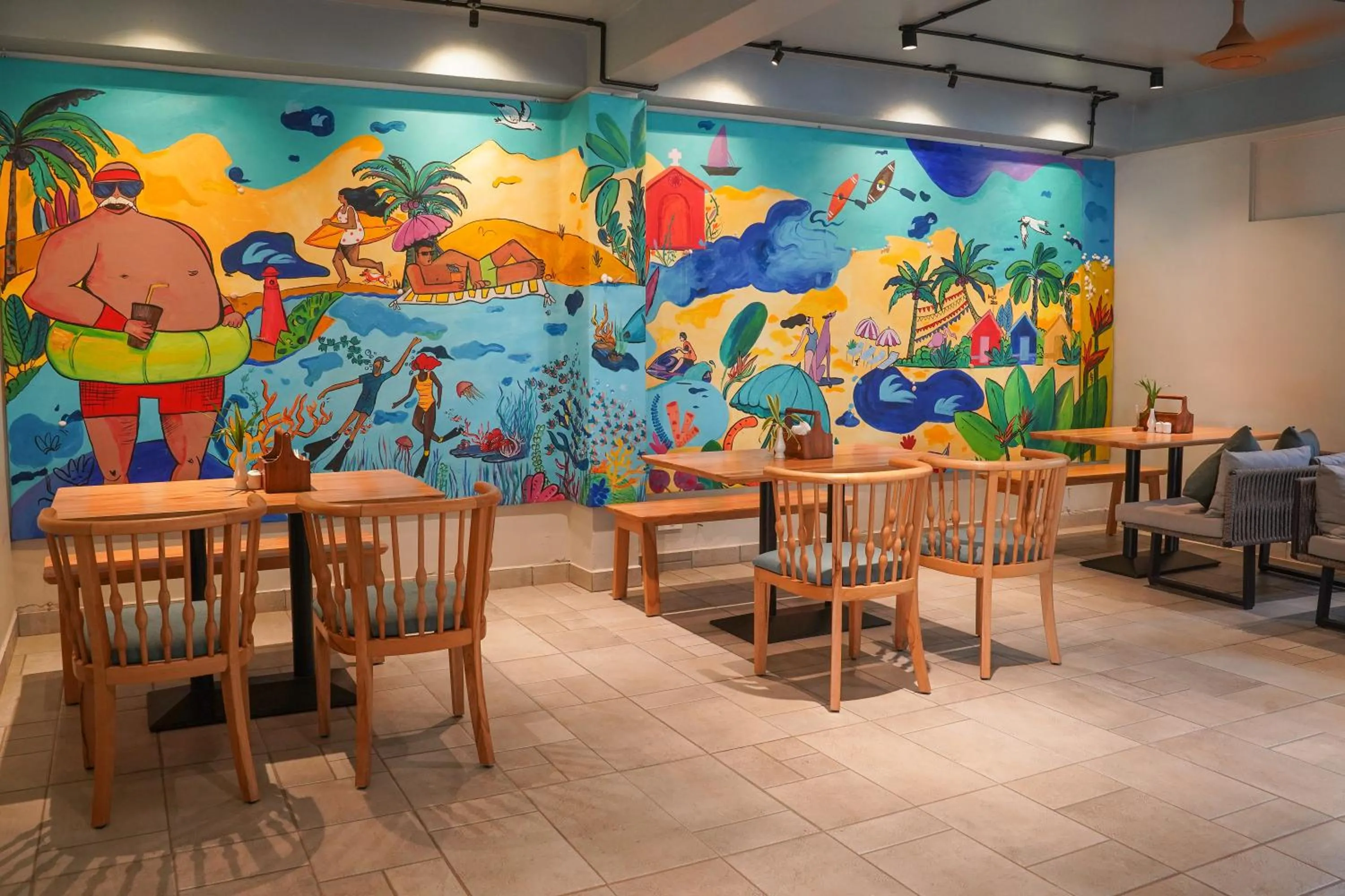 Restaurant/places to eat in Indie Stays Goa