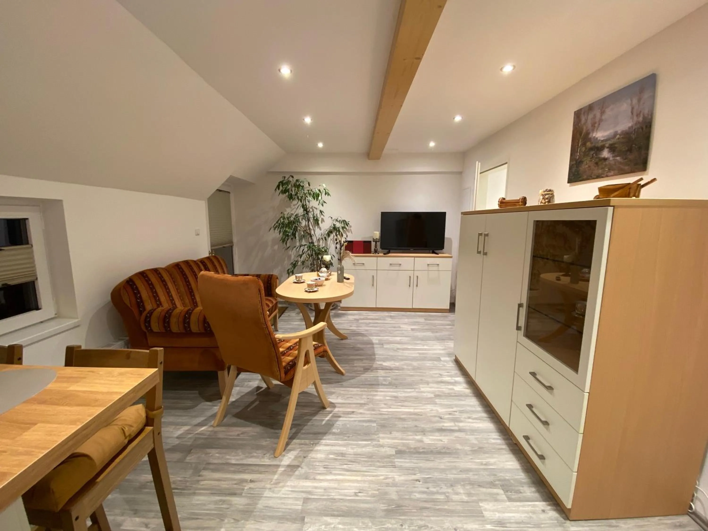 Ferienwohnung Gulfhaus, mit Sauna und großem Garten