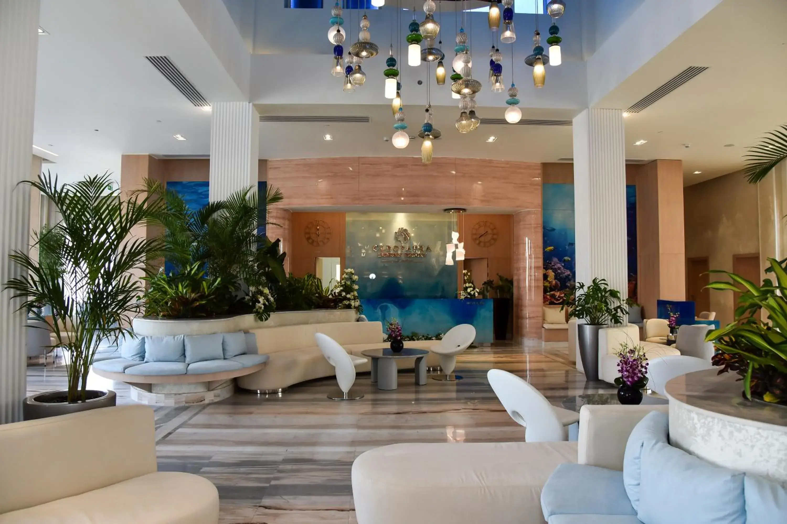 Lobby or reception in Cleopatra Luxury Resort Sharm - Adults Only 16 years plus Lobby or reception in Cleopatra Luxury Resort Sharm - Adults Only 16 years plus