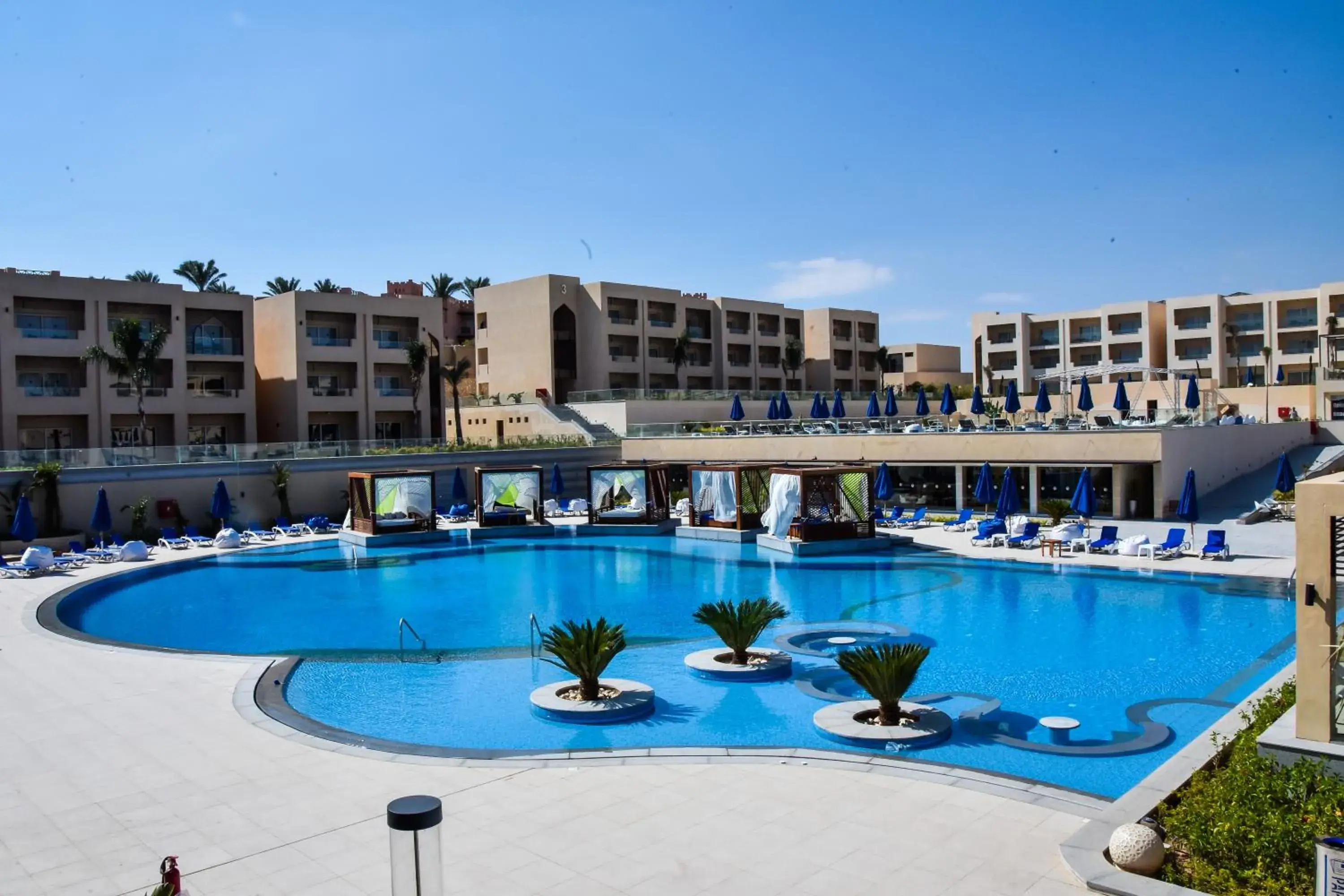 Pool view in Cleopatra Luxury Resort Sharm - Adults Only 16 years plus Pool view in Cleopatra Luxury Resort Sharm - Adults Only 16 years plus