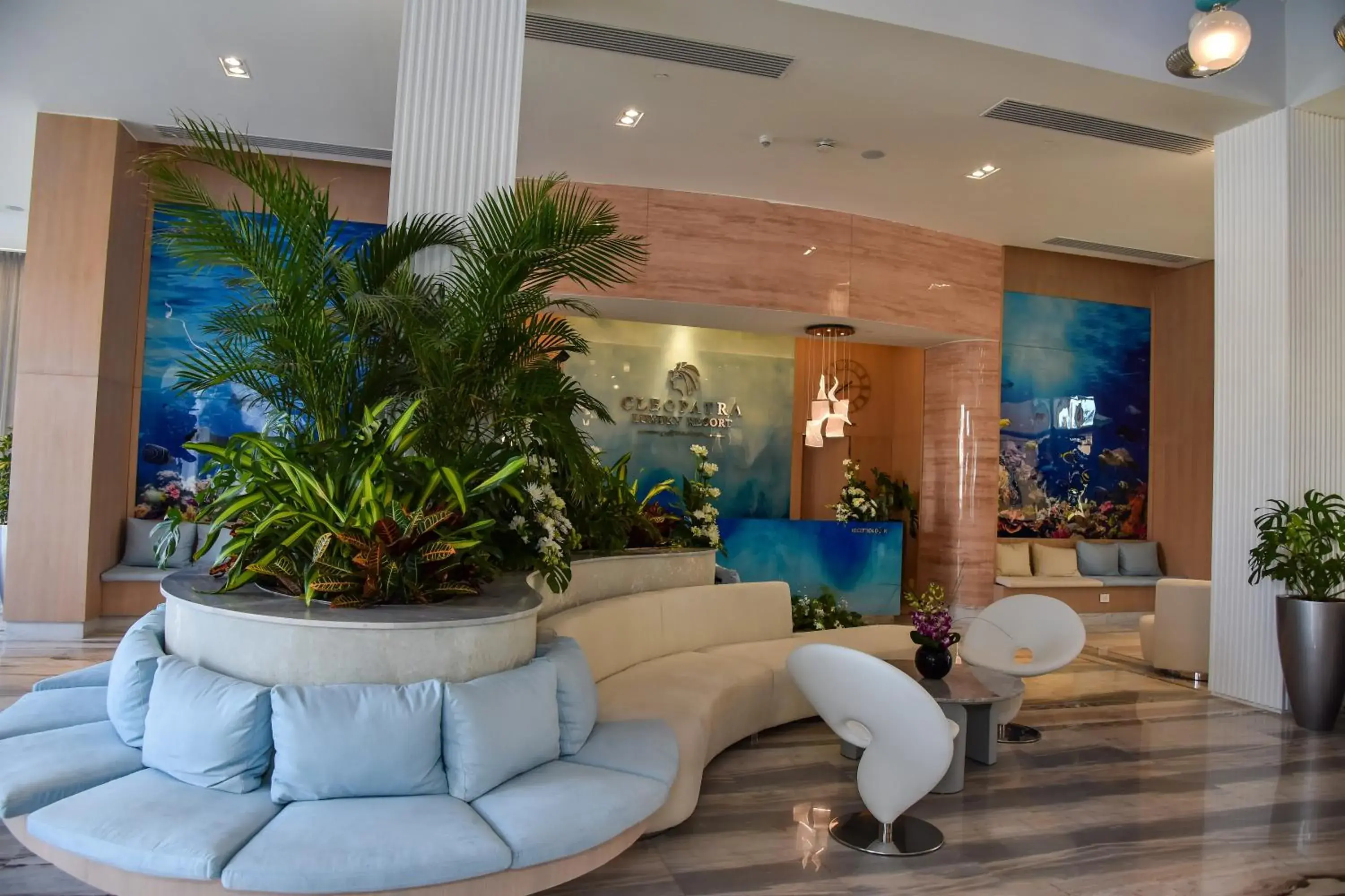 Lobby or reception in Cleopatra Luxury Resort Sharm - Adults Only 16 years plus Lobby or reception in Cleopatra Luxury Resort Sharm - Adults Only 16 years plus