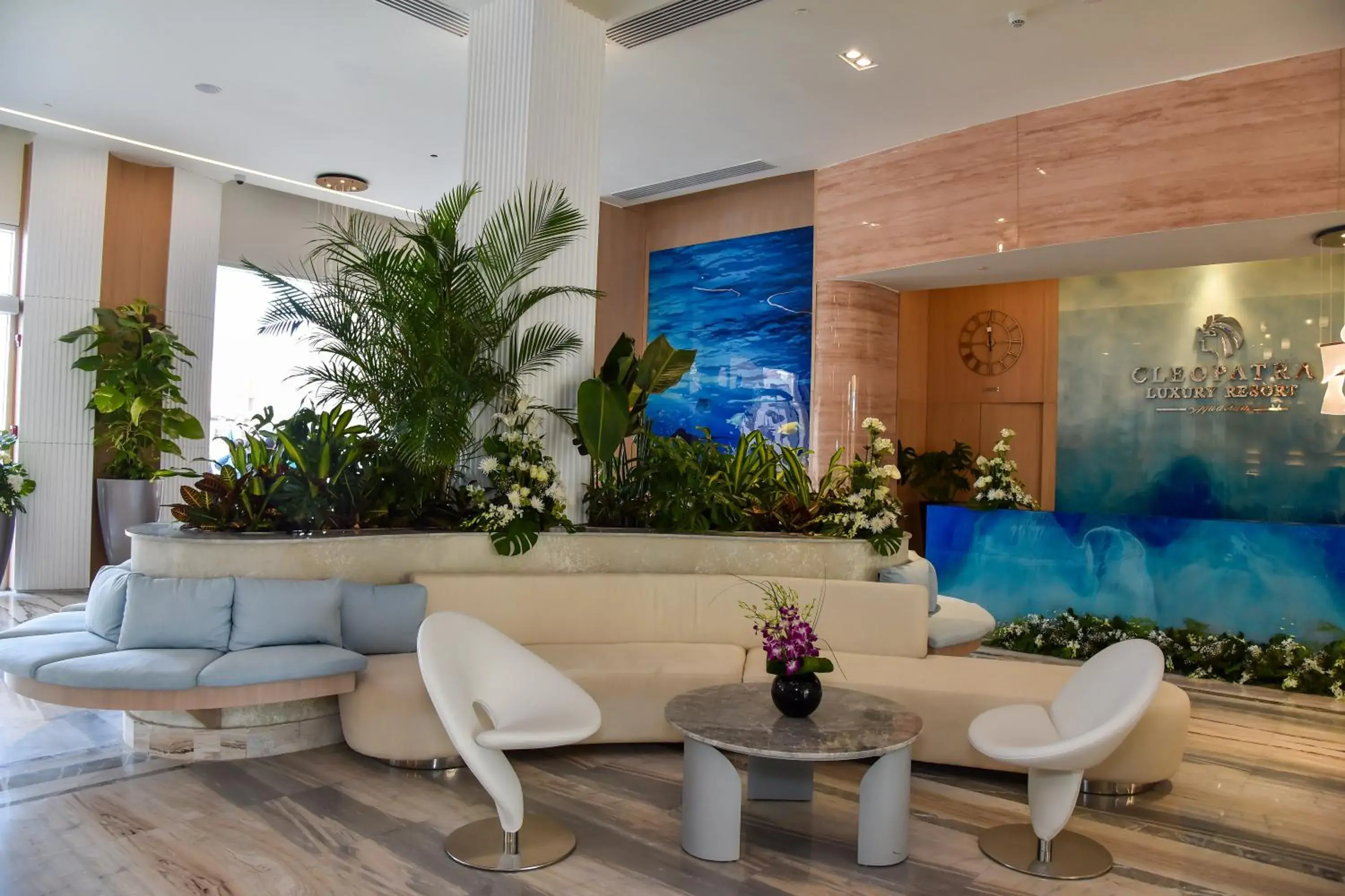 Lobby or reception in Cleopatra Luxury Resort Sharm - Adults Only 16 years plus Lobby or reception in Cleopatra Luxury Resort Sharm - Adults Only 16 years plus