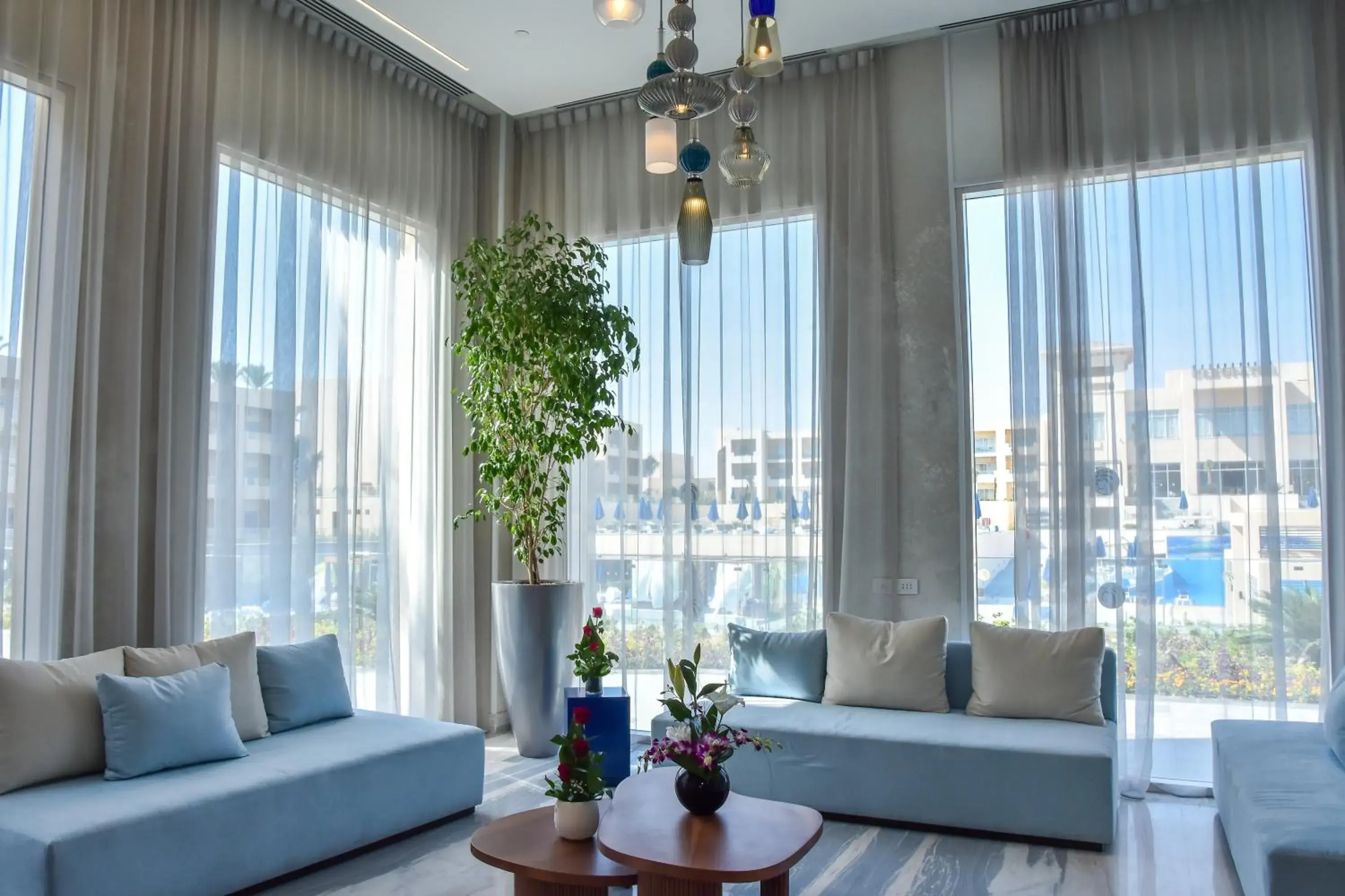 Seating area in Cleopatra Luxury Resort Sharm - Adults Only 16 years plus Seating area in Cleopatra Luxury Resort Sharm - Adults Only 16 years plus