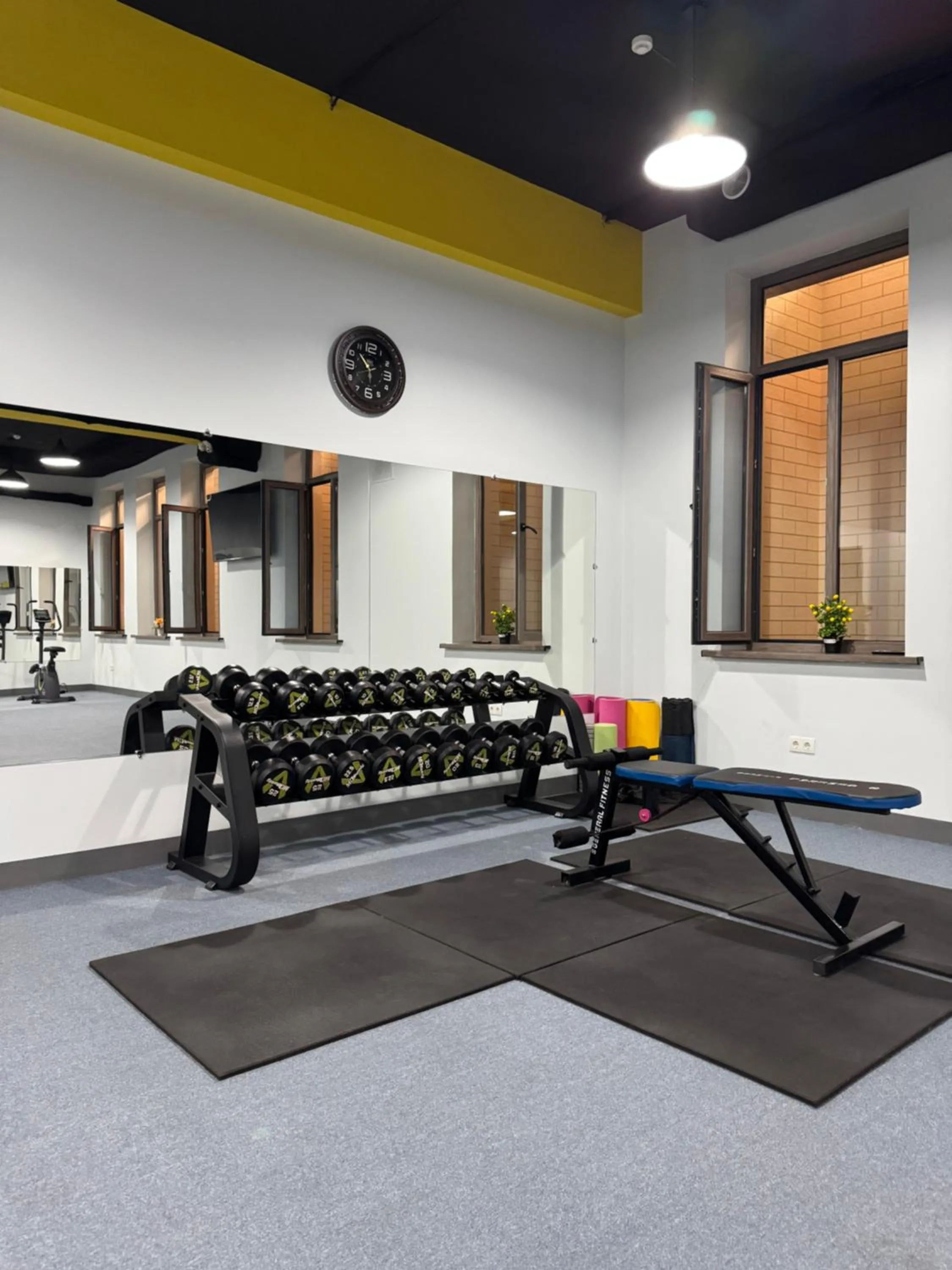 Fitness centre/facilities in Novza Palace Hotel