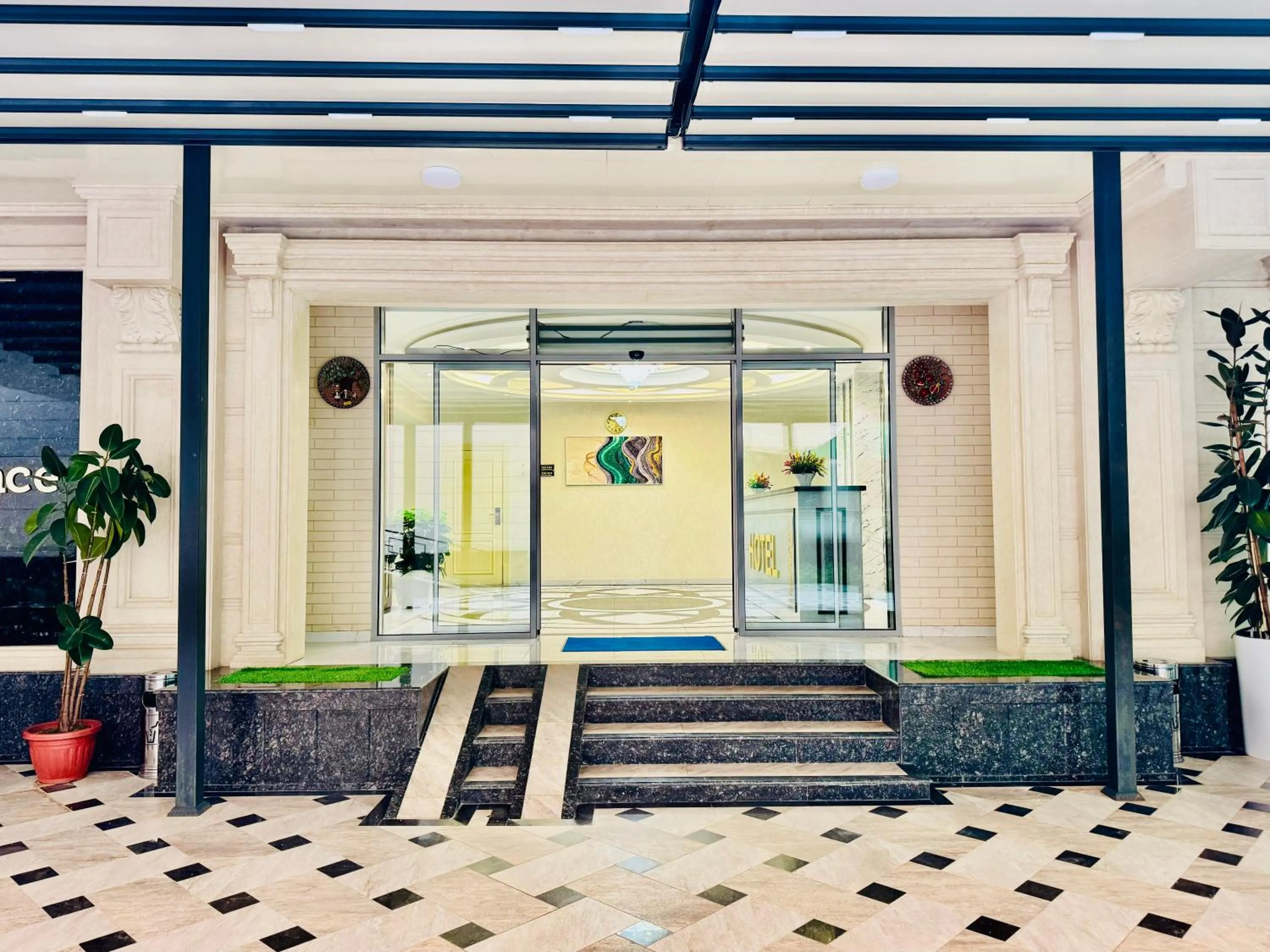 Property building in Novza Palace Hotel