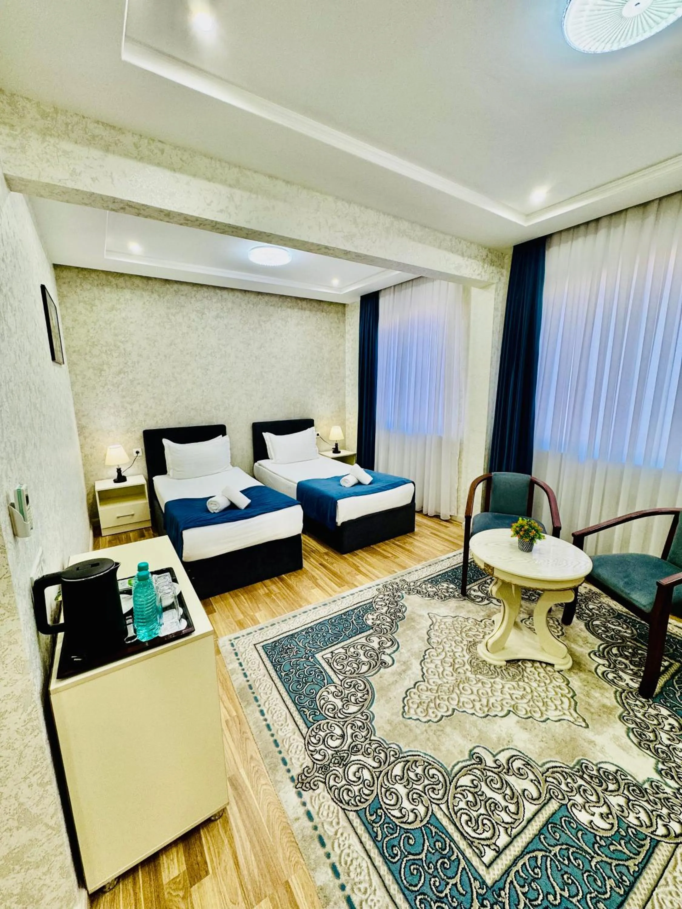 Photo of the whole room, Bed in Novza Palace Hotel