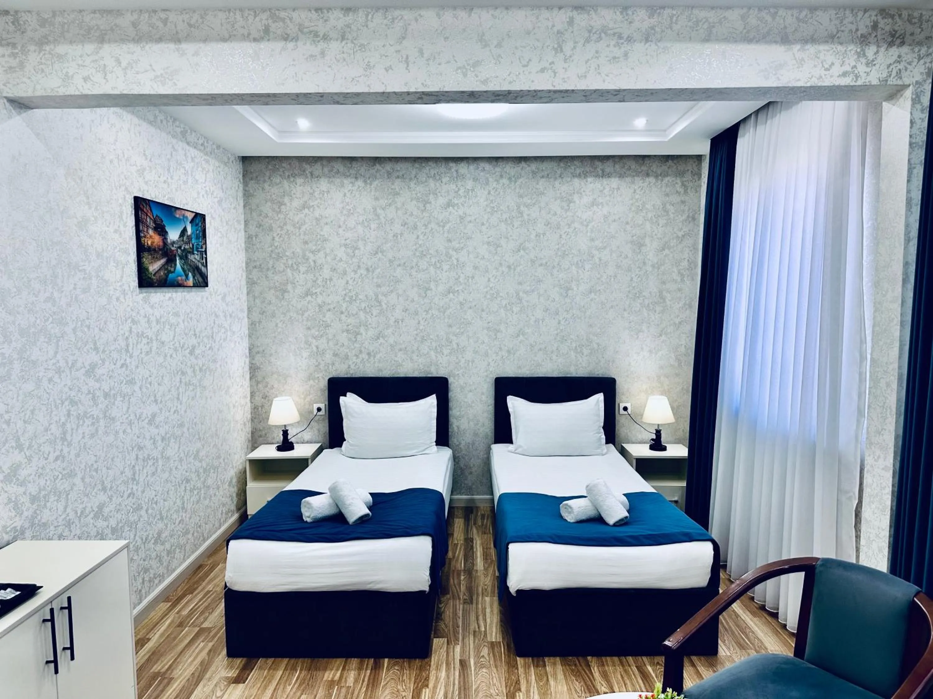 Photo of the whole room, Bed in Novza Palace Hotel