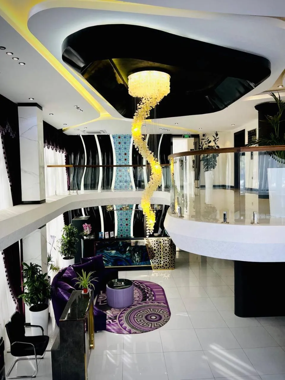 Facade/entrance in Novza Palace Hotel
