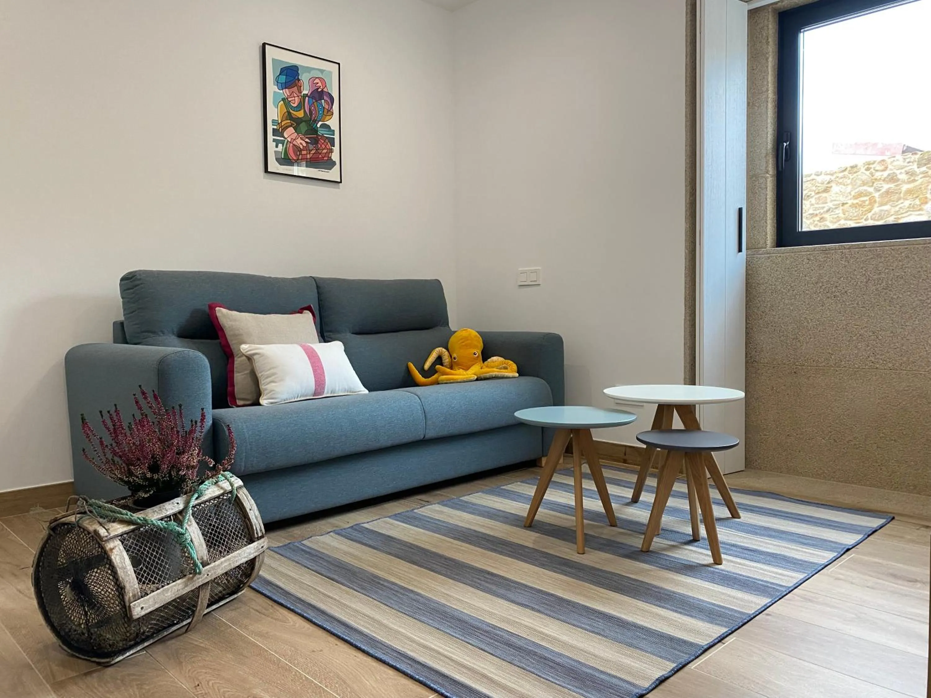 Living room in Morada Atlántica