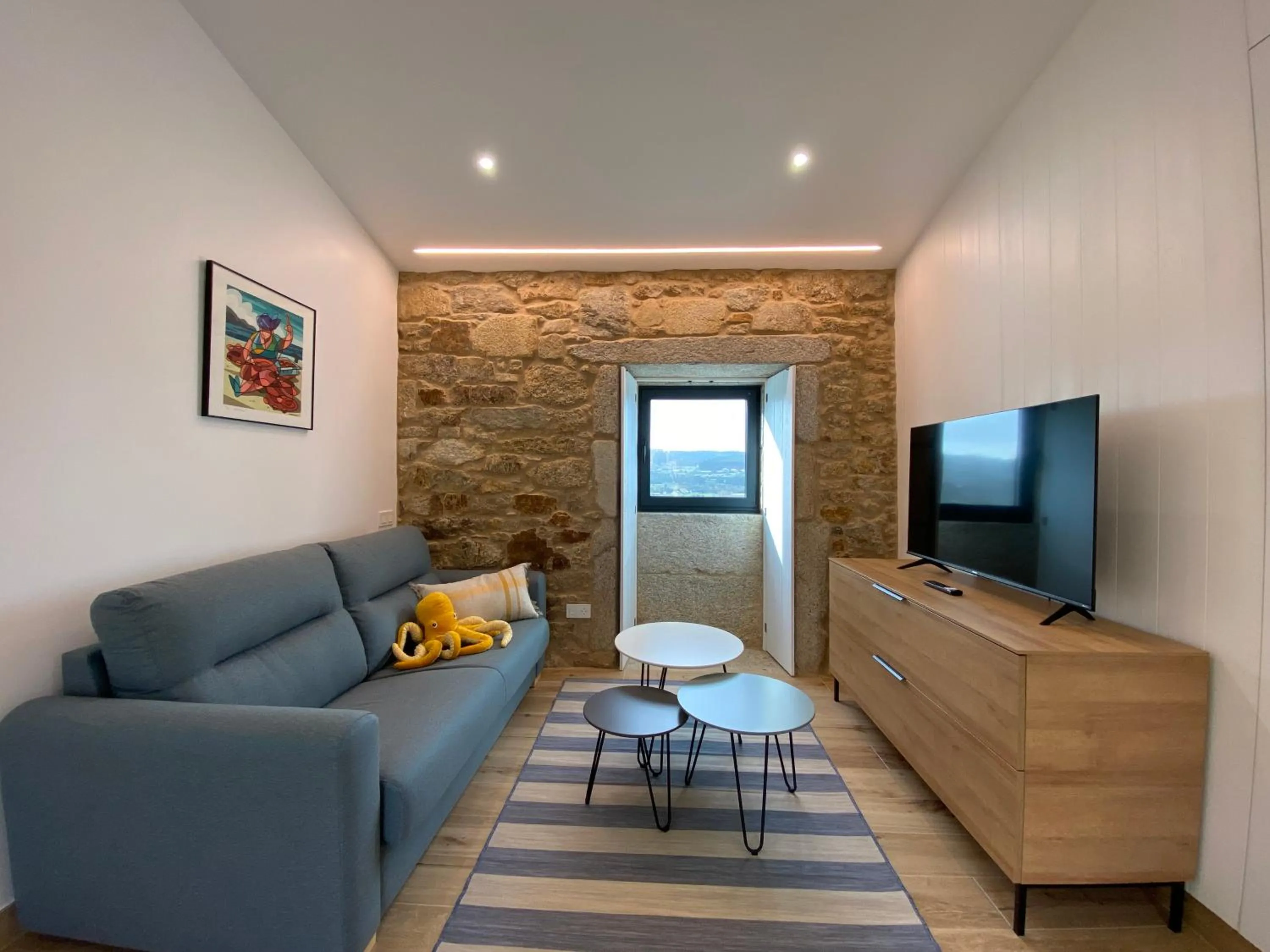 Living room in Morada Atlántica