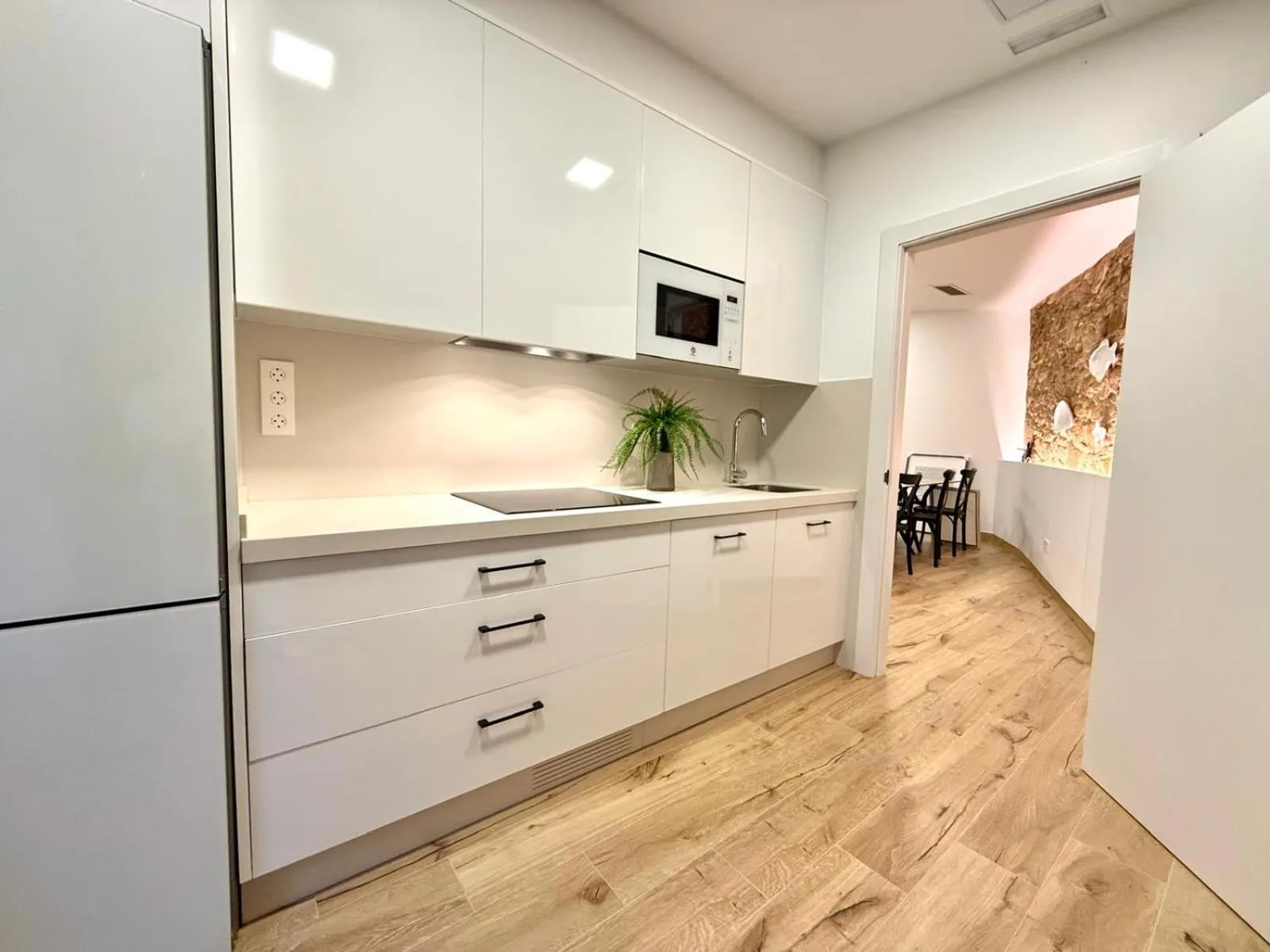 Kitchen or kitchenette in Morada Atlántica